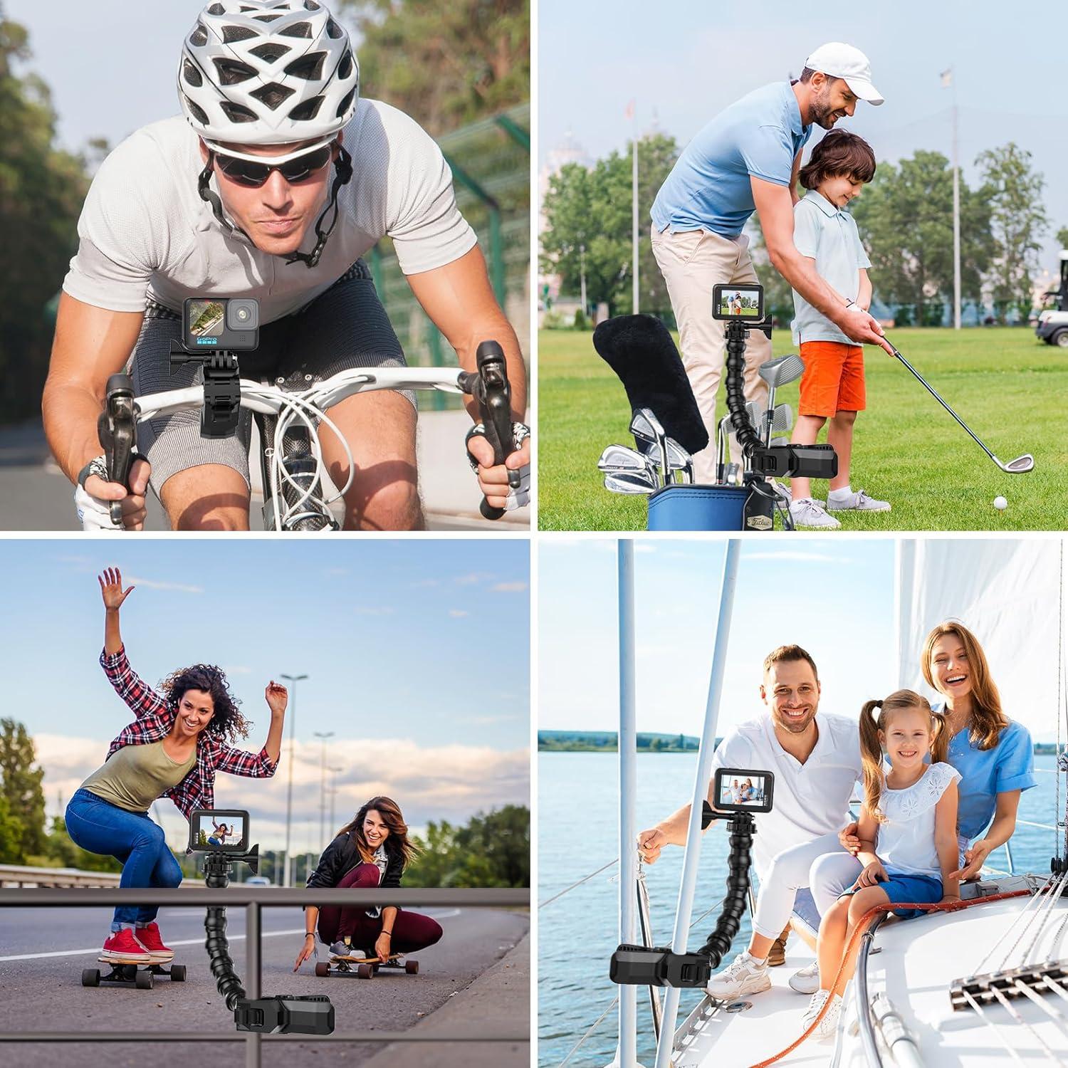 Soporte de Abrazadera Jaws Flex MiPremium para Smartphone y GoPro