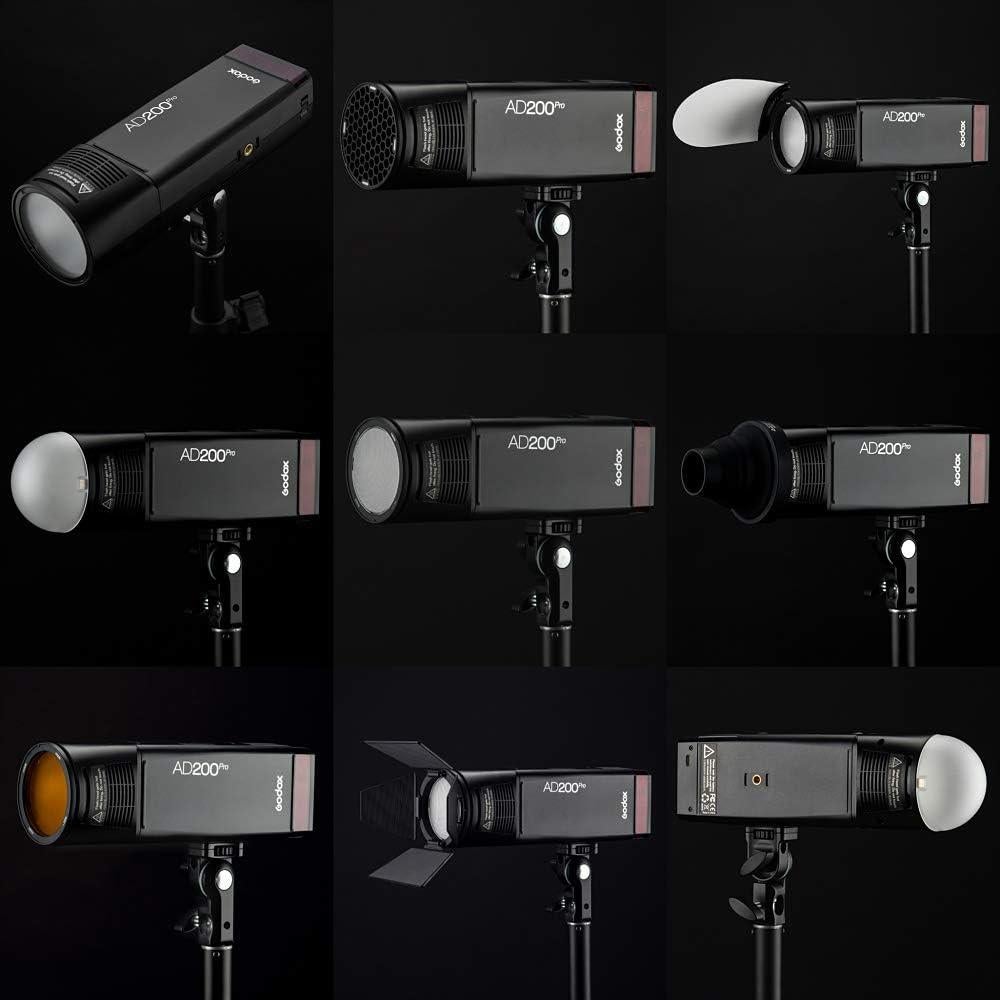 Flash Estroboscópico Godox AD200 Pro para Cámara Sony 200W TTL