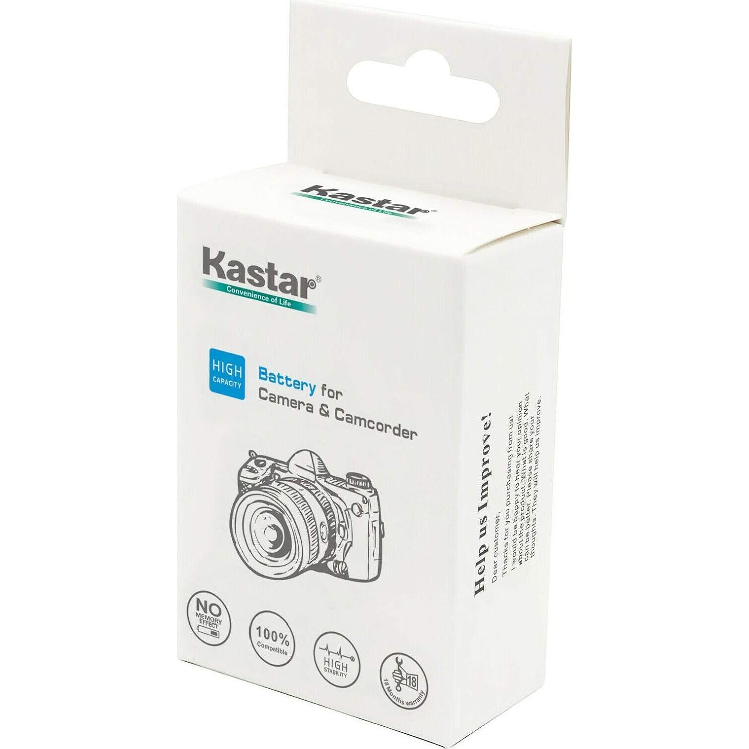 Batería Kastar NP-BX1 para cámaras Sony - 1240mAh