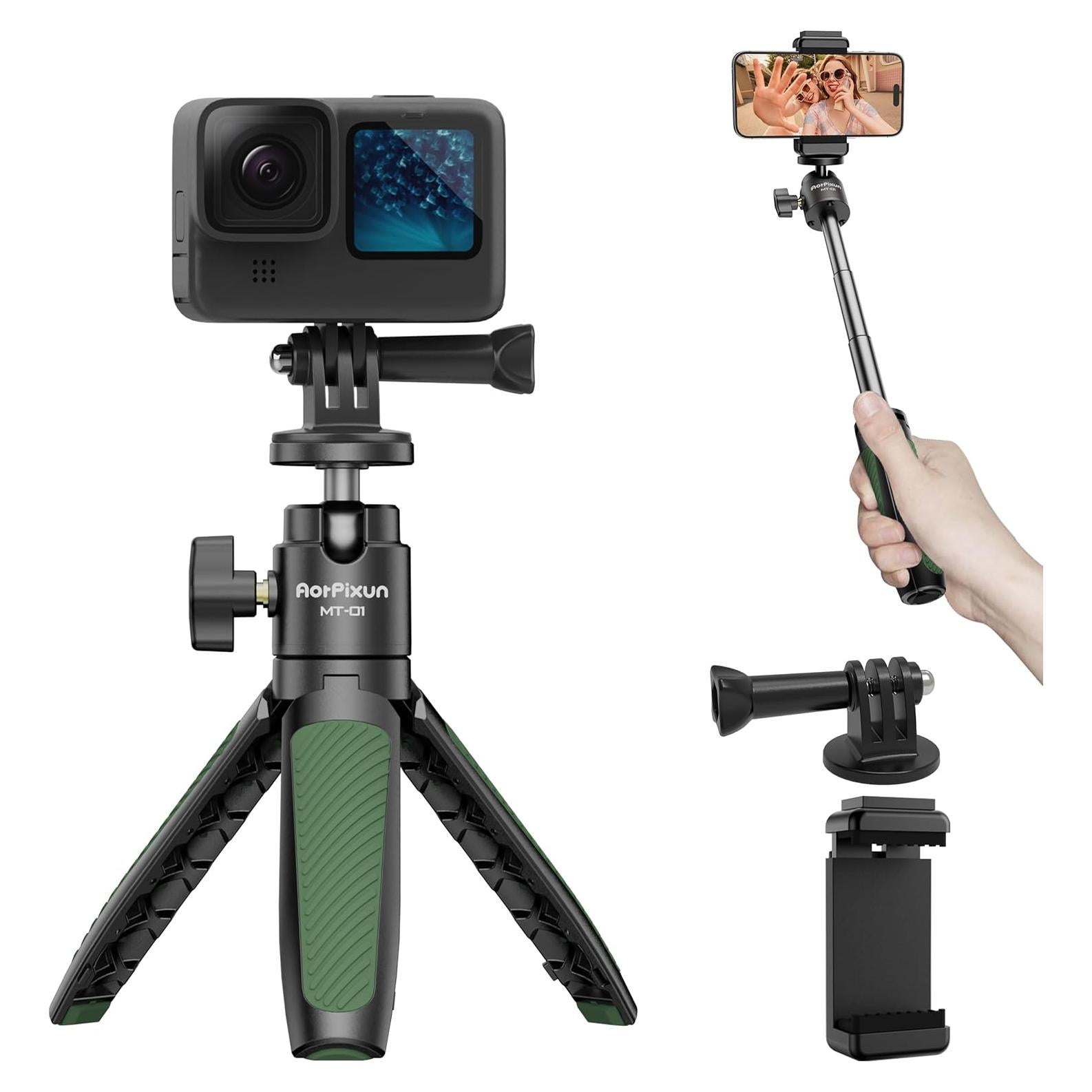 Mini Trípode Portátil AorPixun MT-01 para Cámara 32cm