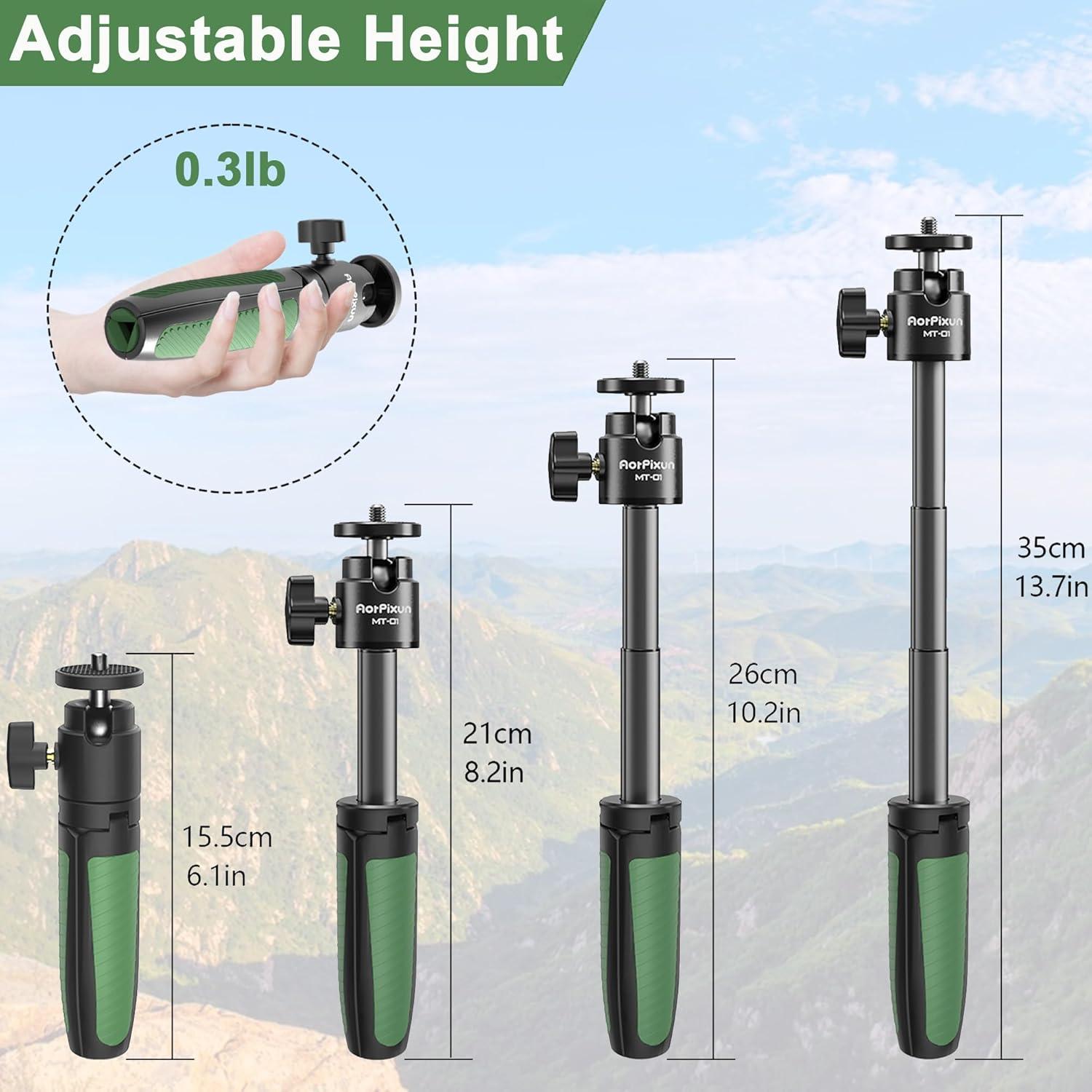 Mini Trípode Portátil AorPixun MT-01 para Cámara 32cm
