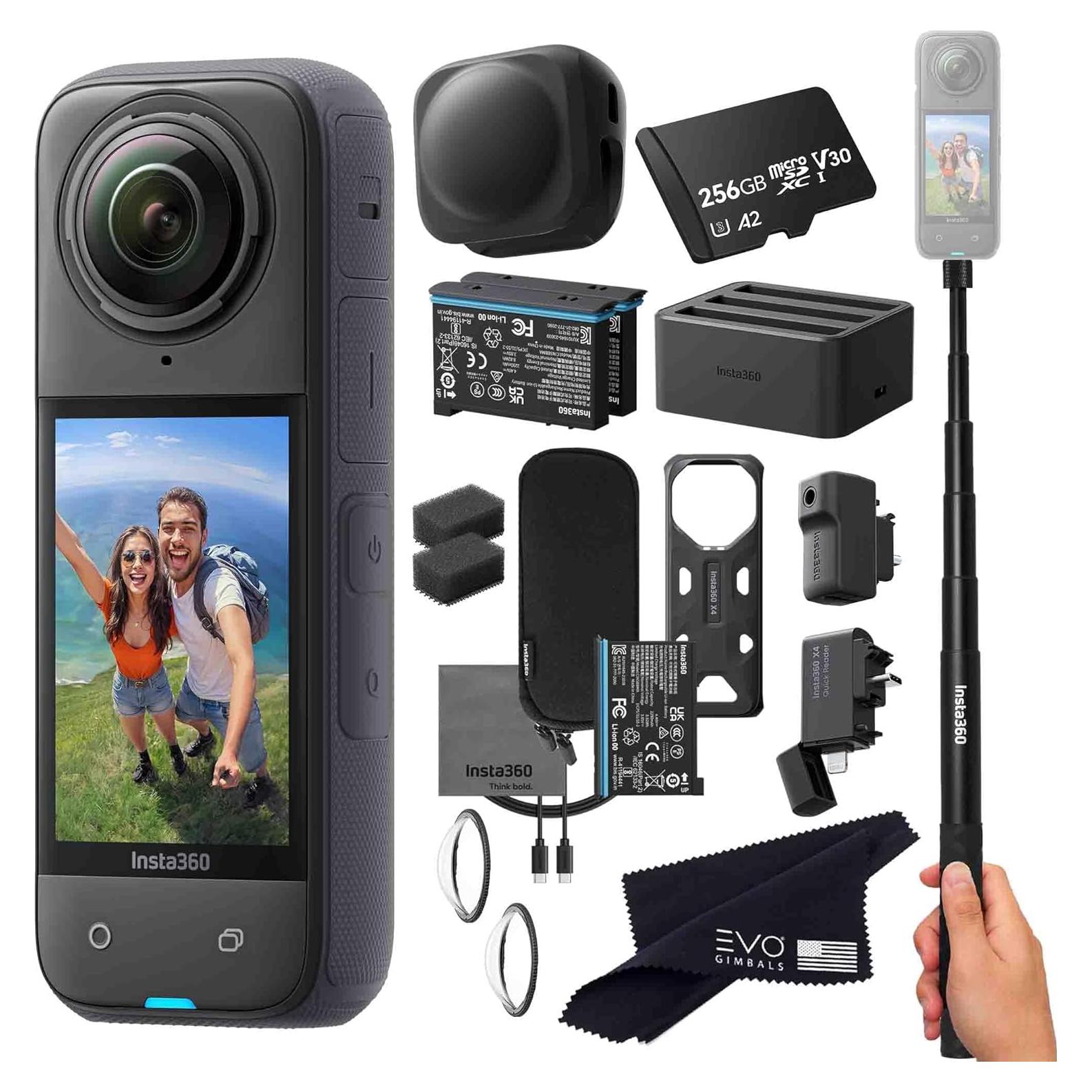 Cámara de acción 360 Insta360 X4 Pro 8K a prueba de agua