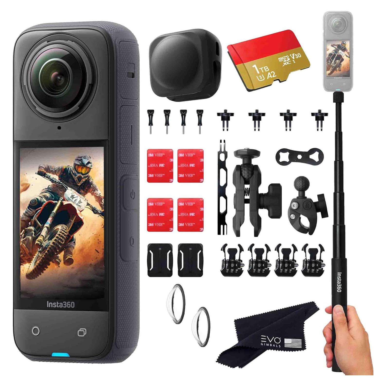 Cámara de Acción Insta360 X4 8K 360 a Prueba de Agua