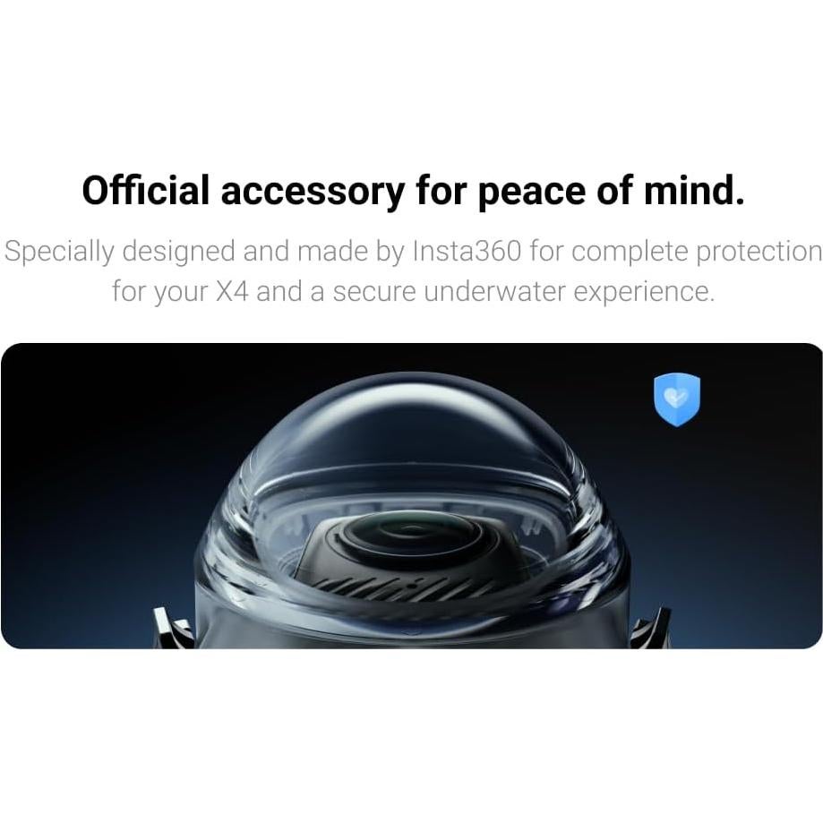 Cámara de Acción 360 Insta360 X4 con Paquete de Buceo