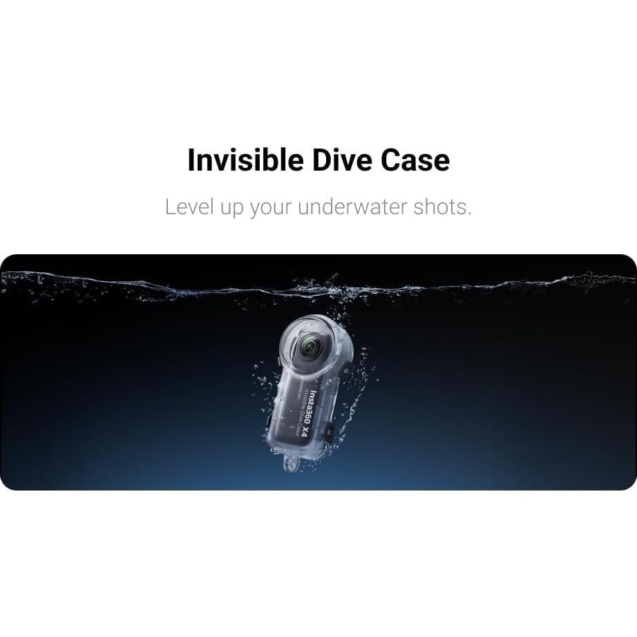 Cámara de Acción 360 Insta360 X4 con Paquete de Buceo