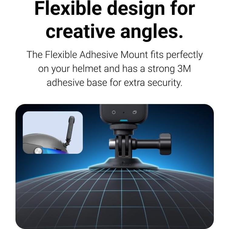 Cámara de acción 360 Insta360 X3 5.7K HDR 72MP con accesorios