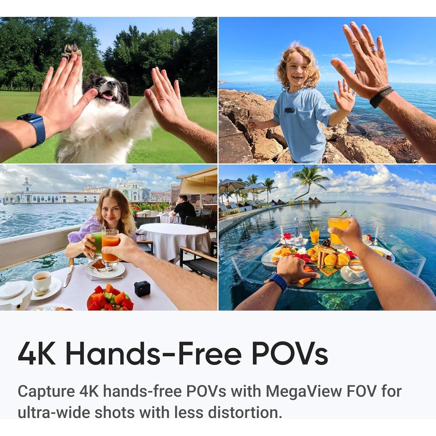 Cámara de Acción Insta360 GO 3S 64GB Negra 4K Estabilización