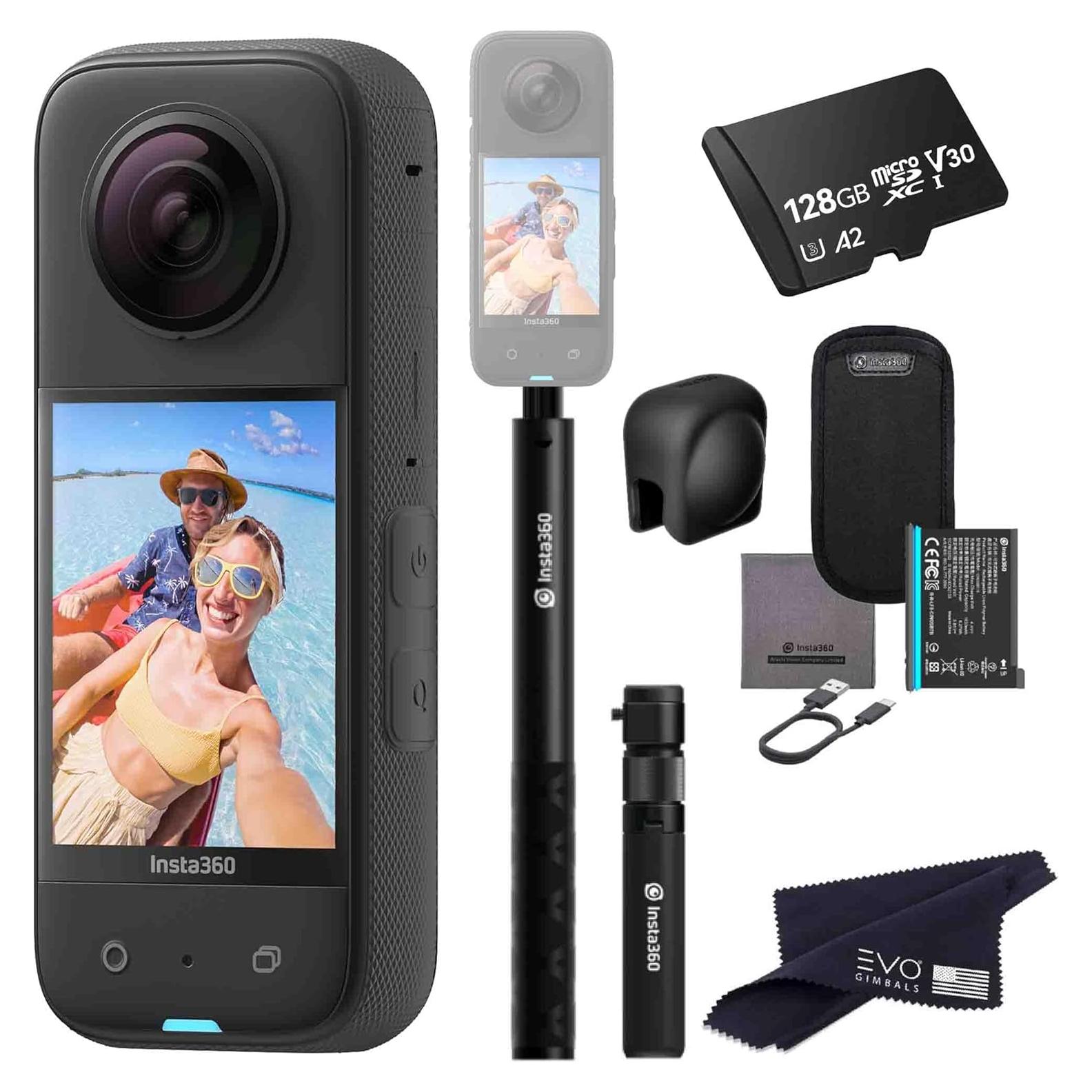 Cámara de Acción 360 Insta360 X3 5.7K 72MP a Prueba de Agua