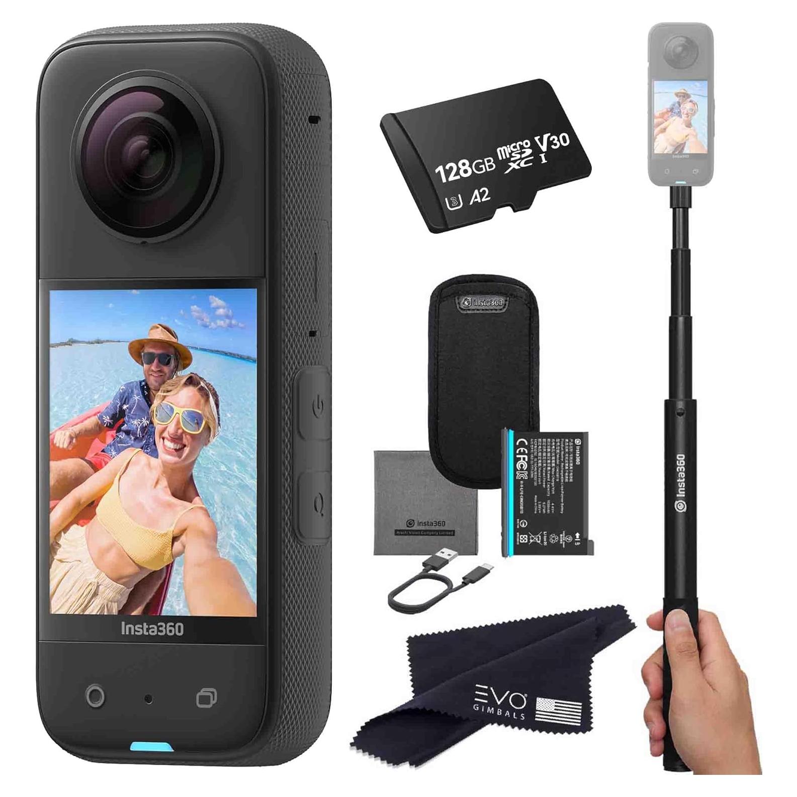 Cámara de Acción 360 Insta360 X3 5.7K 72MP con Estabilización