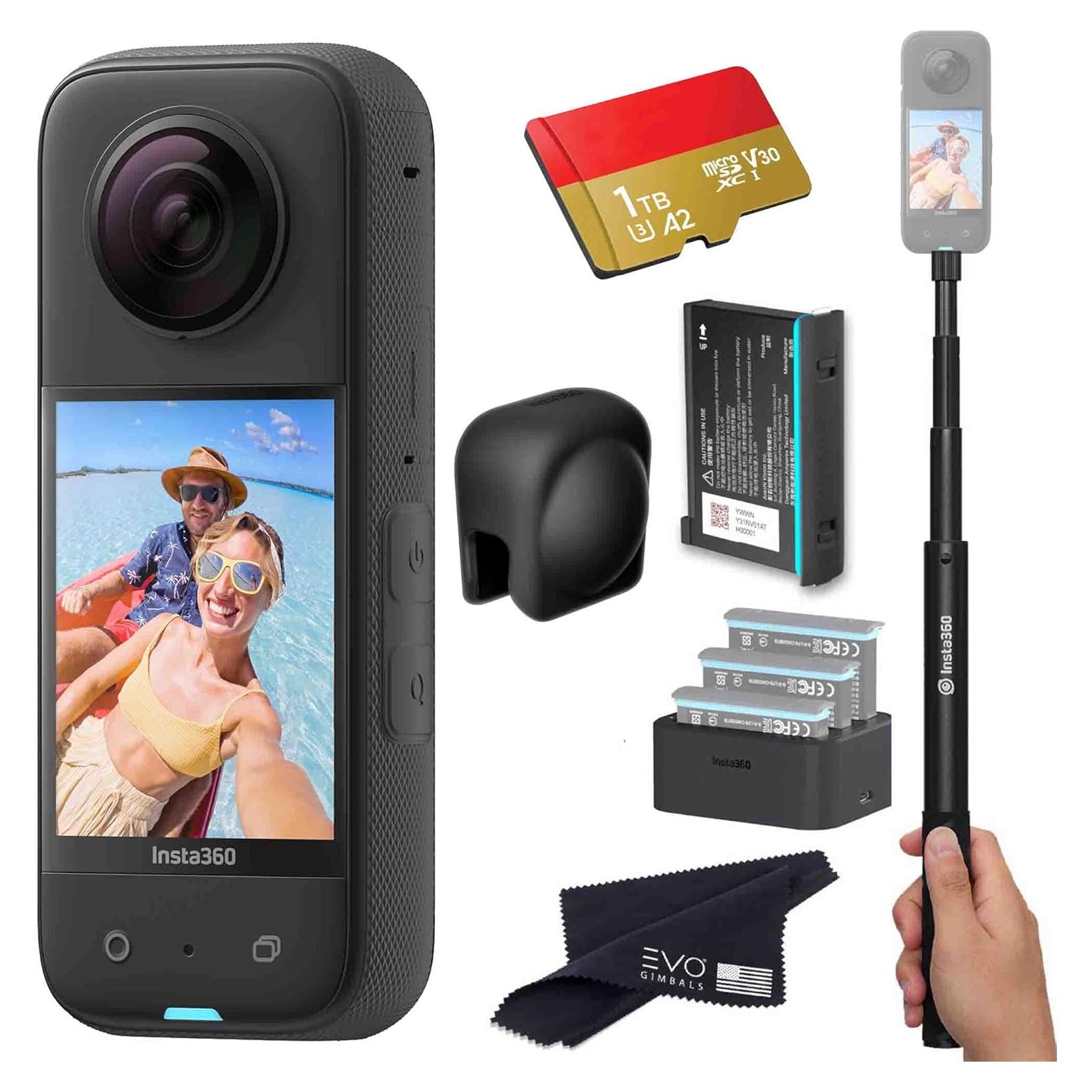 Cámara de Acción 360 Insta360 X3 a Prueba de Agua 5.7K