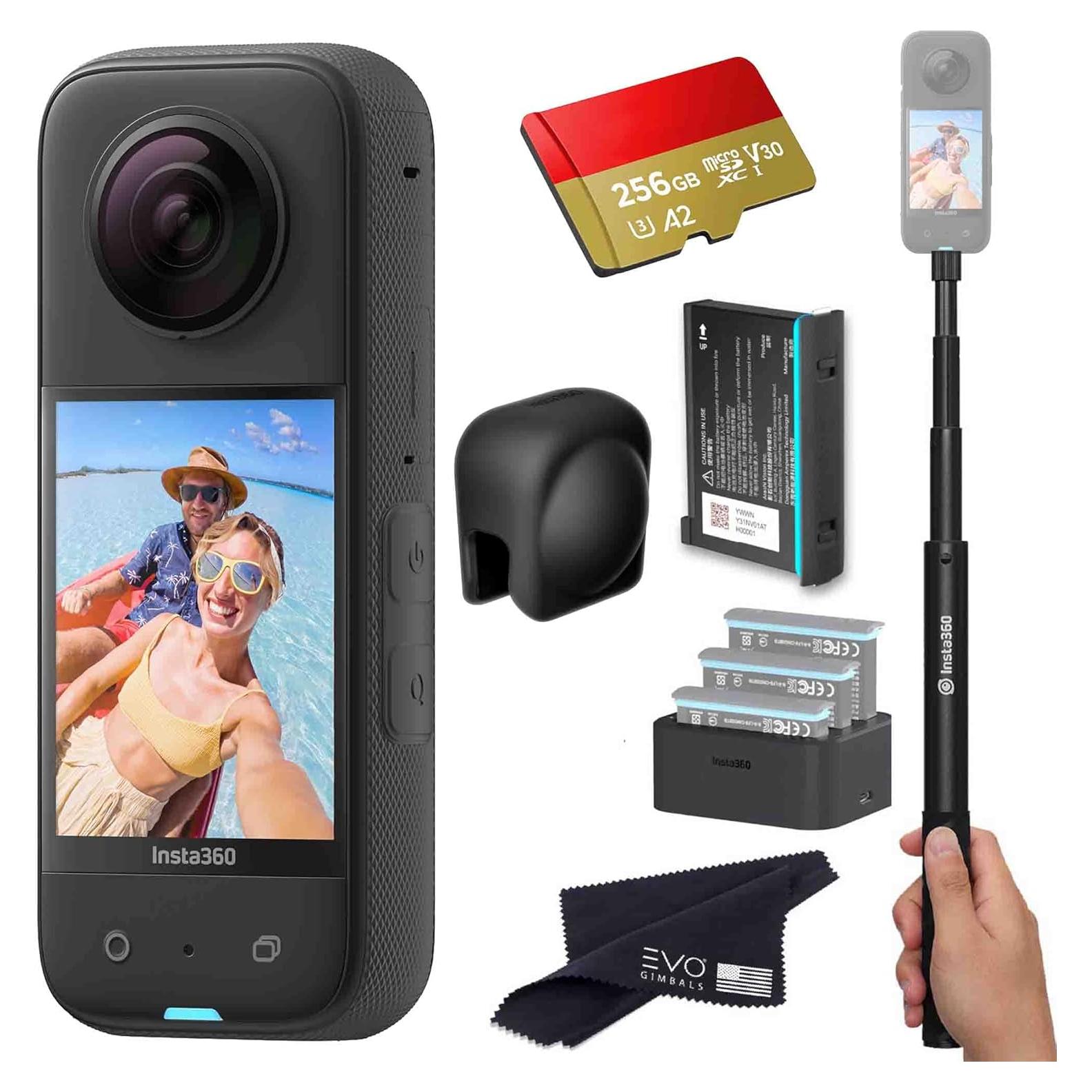 Cámara de Acción 360 Insta360 X3 con Accesorios y 256GB