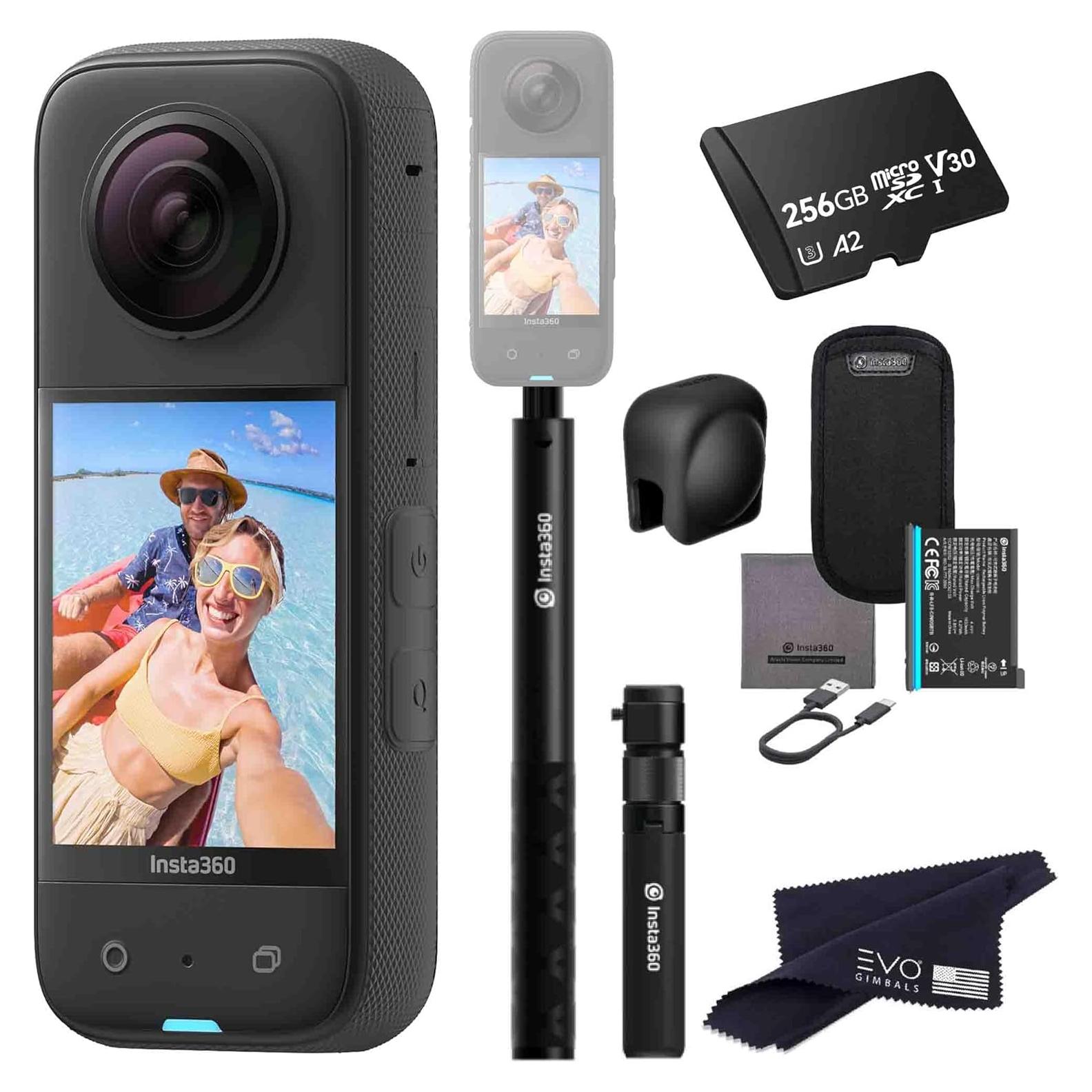 Cámara de Acción 360 Insta360 X3 5.7K HDR 72MP a Prueba de Agua