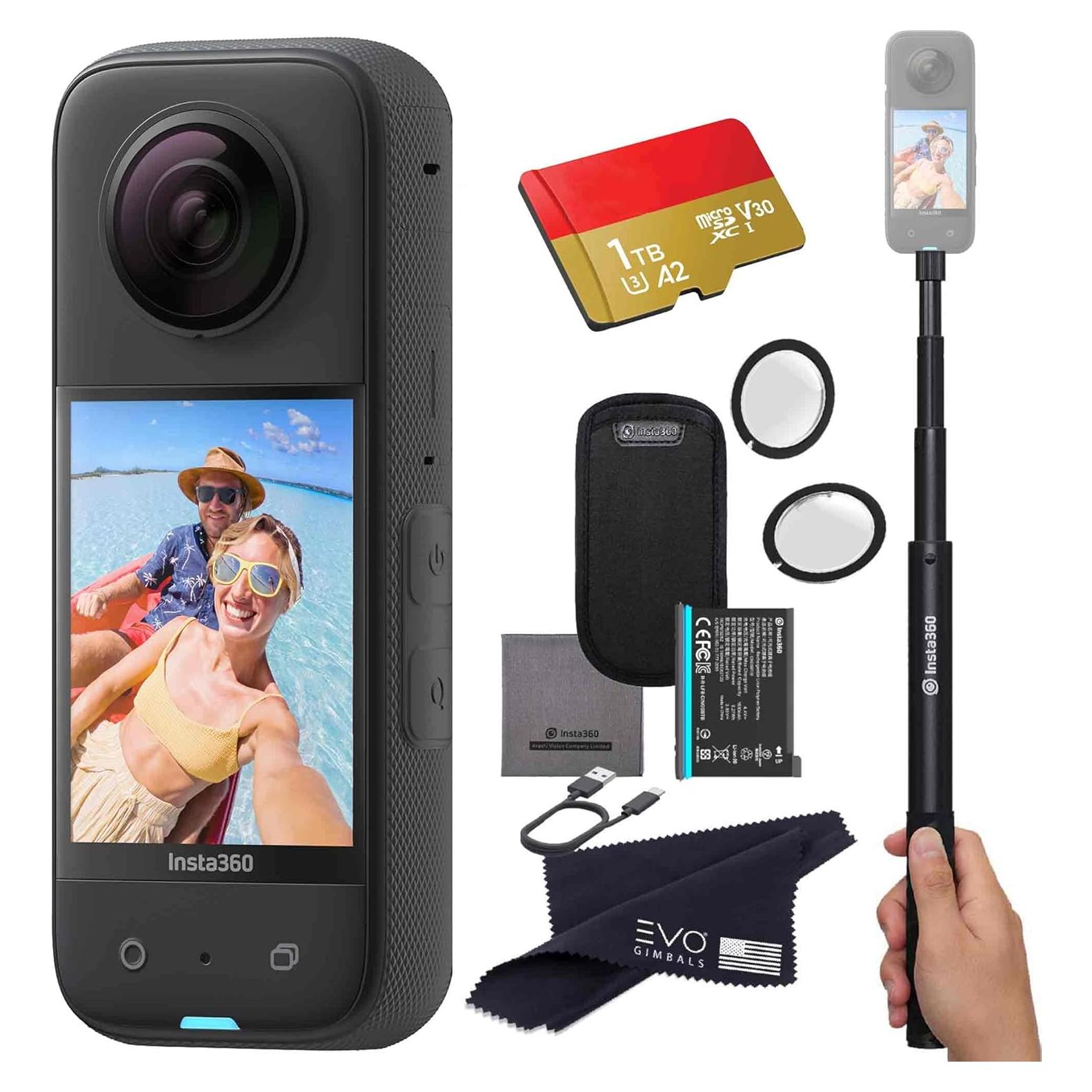 Cámara de Acción 360 Insta360 X3 5.7K HDR, 72MP, Estabilización