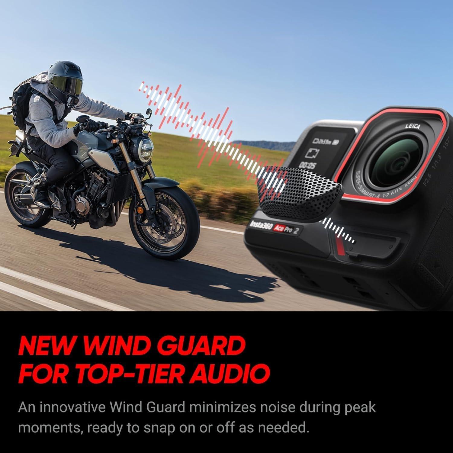 Cámara de Acción Insta360 Ace Pro 2 8K Impermeable 1TB