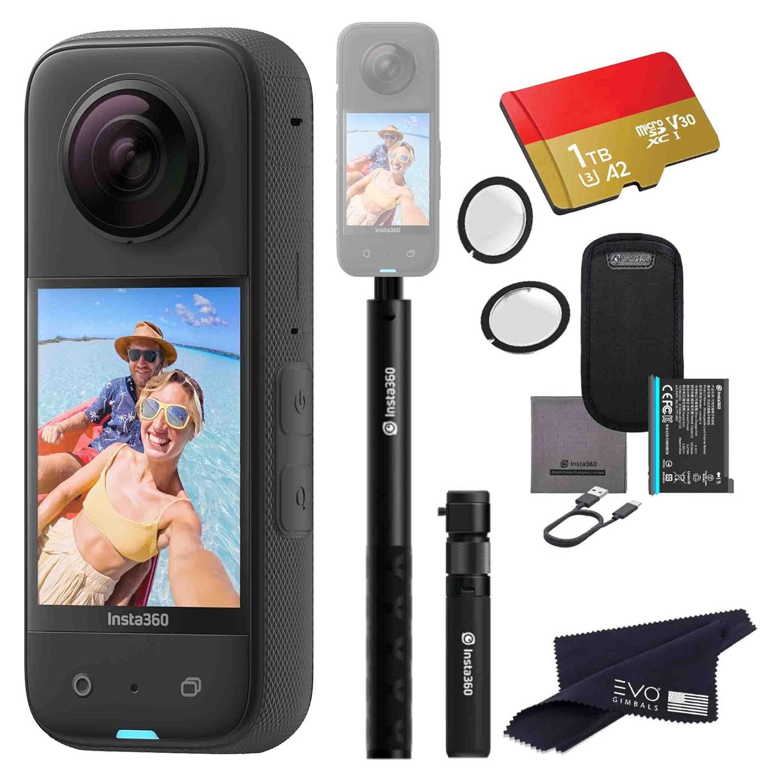 Cámara de Acción 360 Insta360 X3 5.7K 72MP a Prueba de Agua