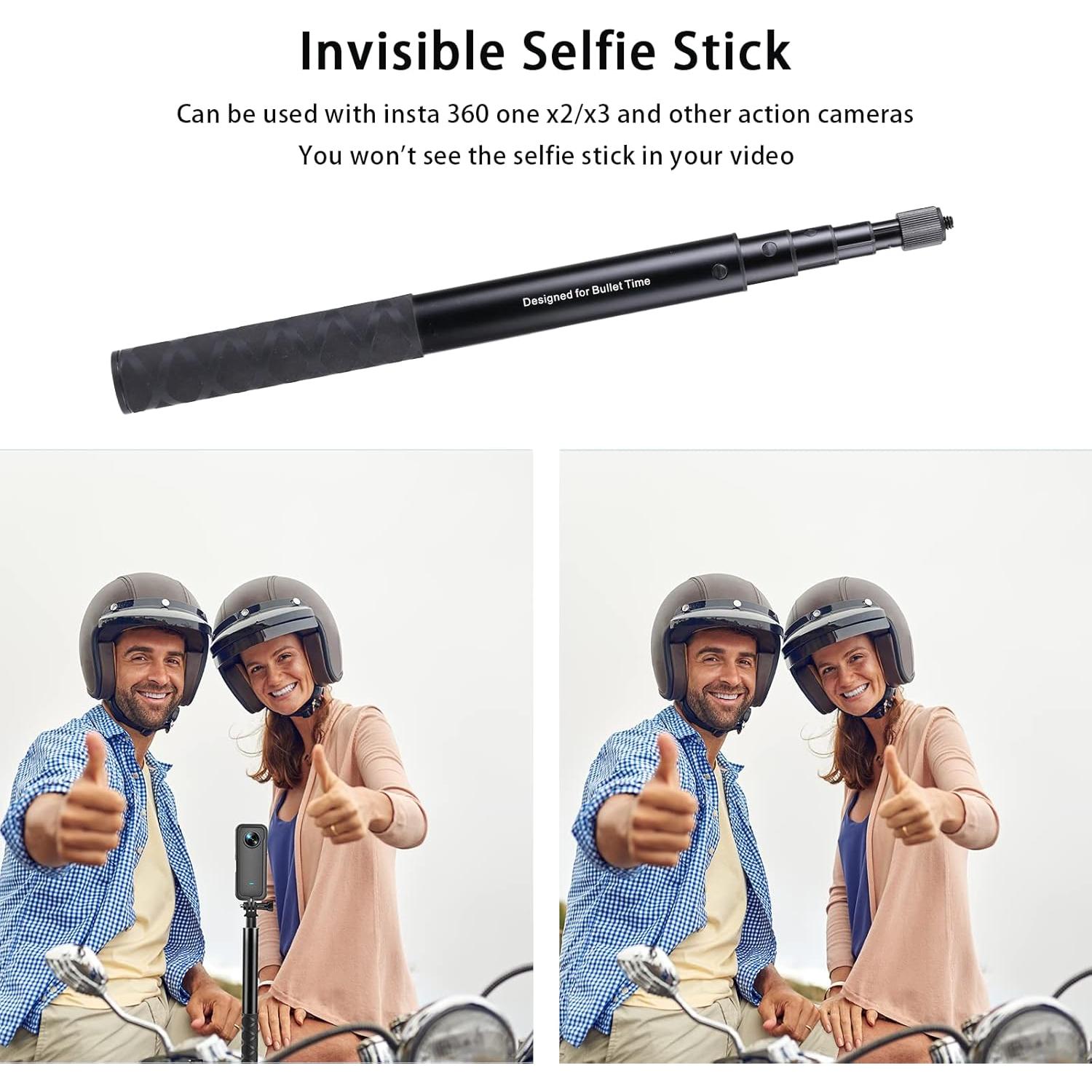 Palo de Selfie Telescópico Kalofaye para GoPro y Insta360