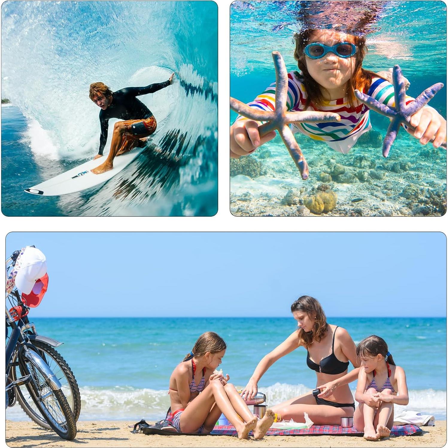 Palanca de Selfie Flotante AFAITH 4en1 Impermeable 22-61cm