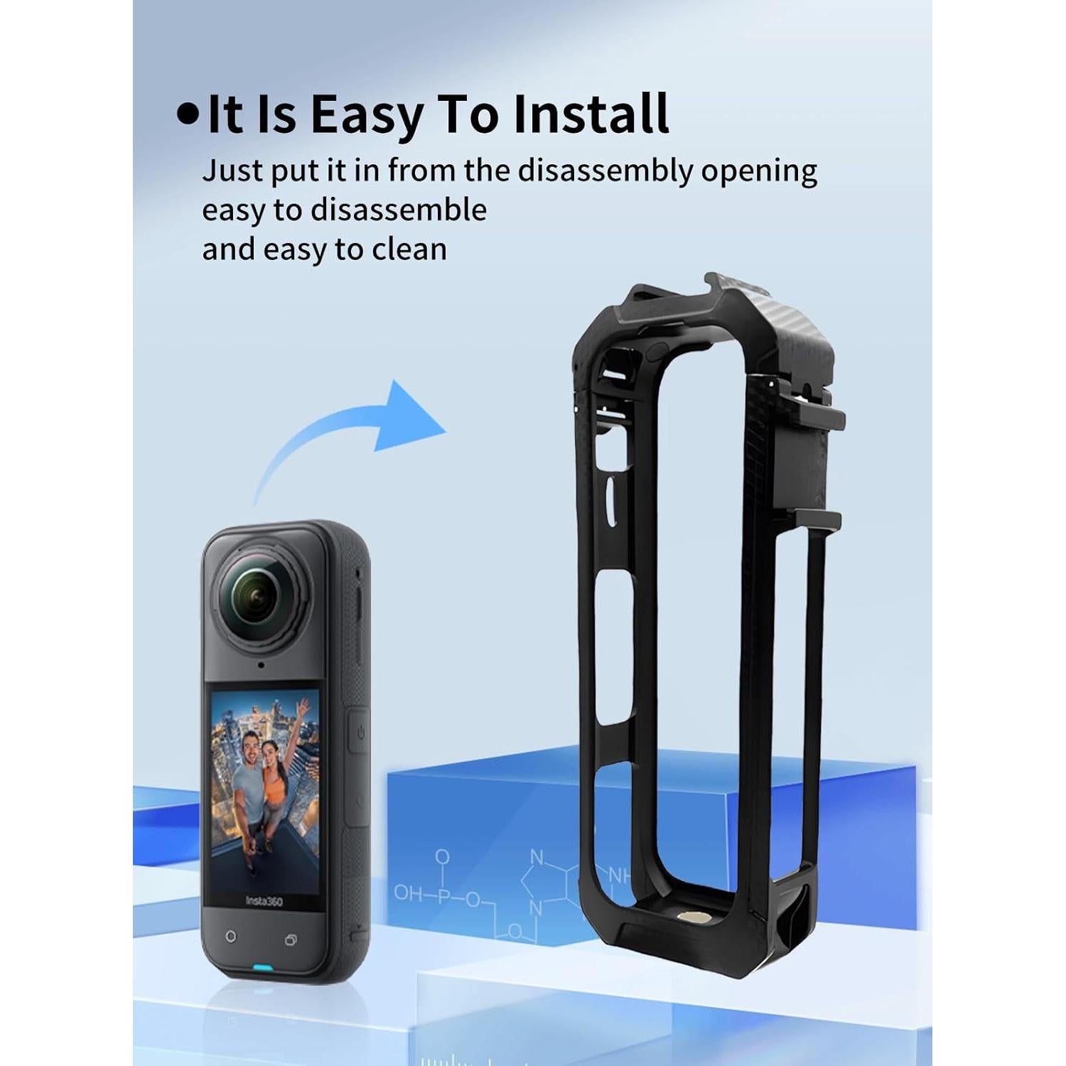 Marco Multifuncional UYRUREL para Cámara de Acción Insta360 X5