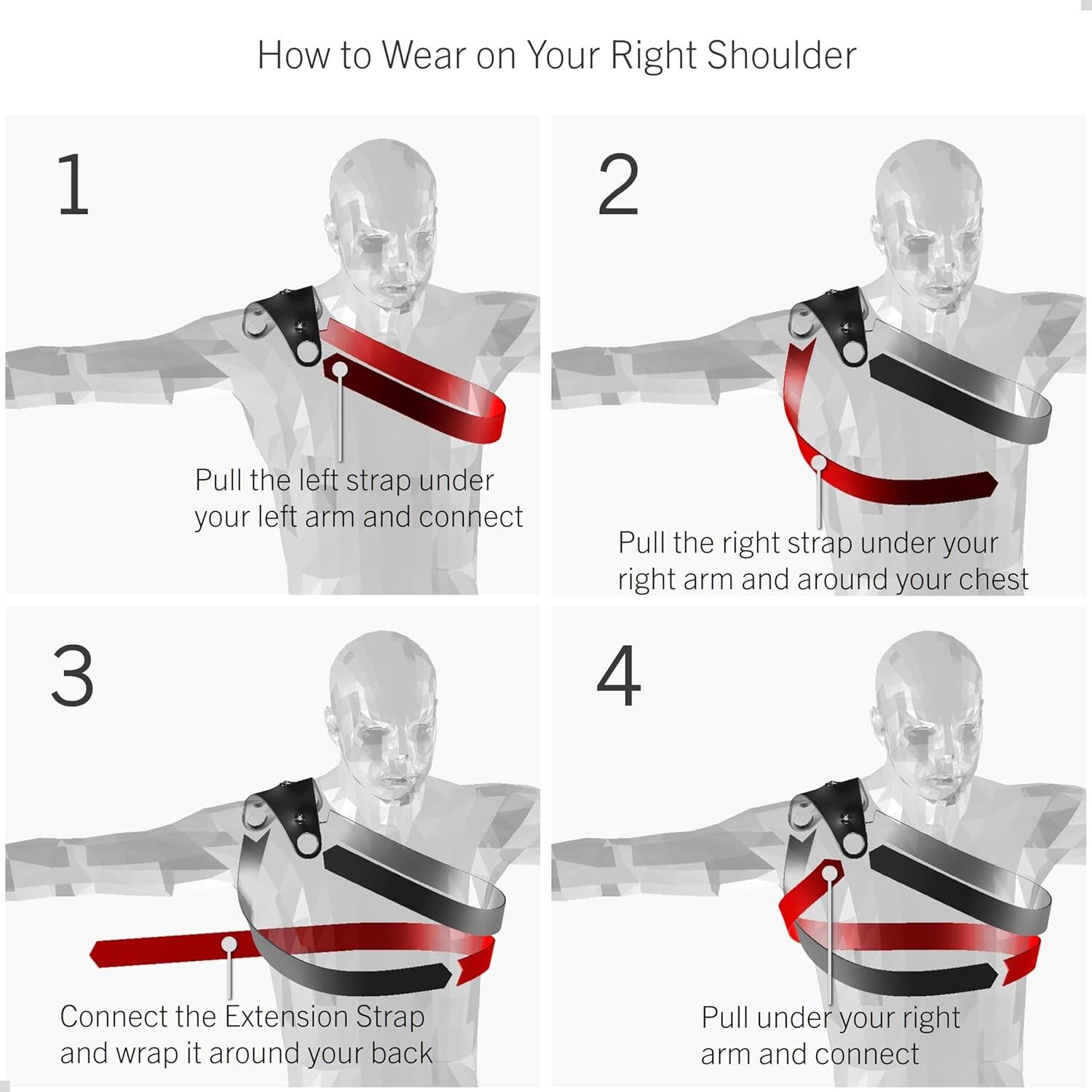 Montaje de Hombro STUNTMAN 360 para Cámaras de Acción