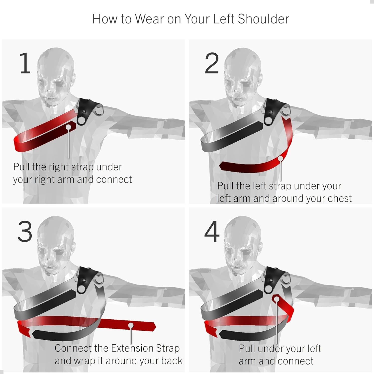 Montaje de Hombro STUNTMAN 360 para Cámaras de Acción
