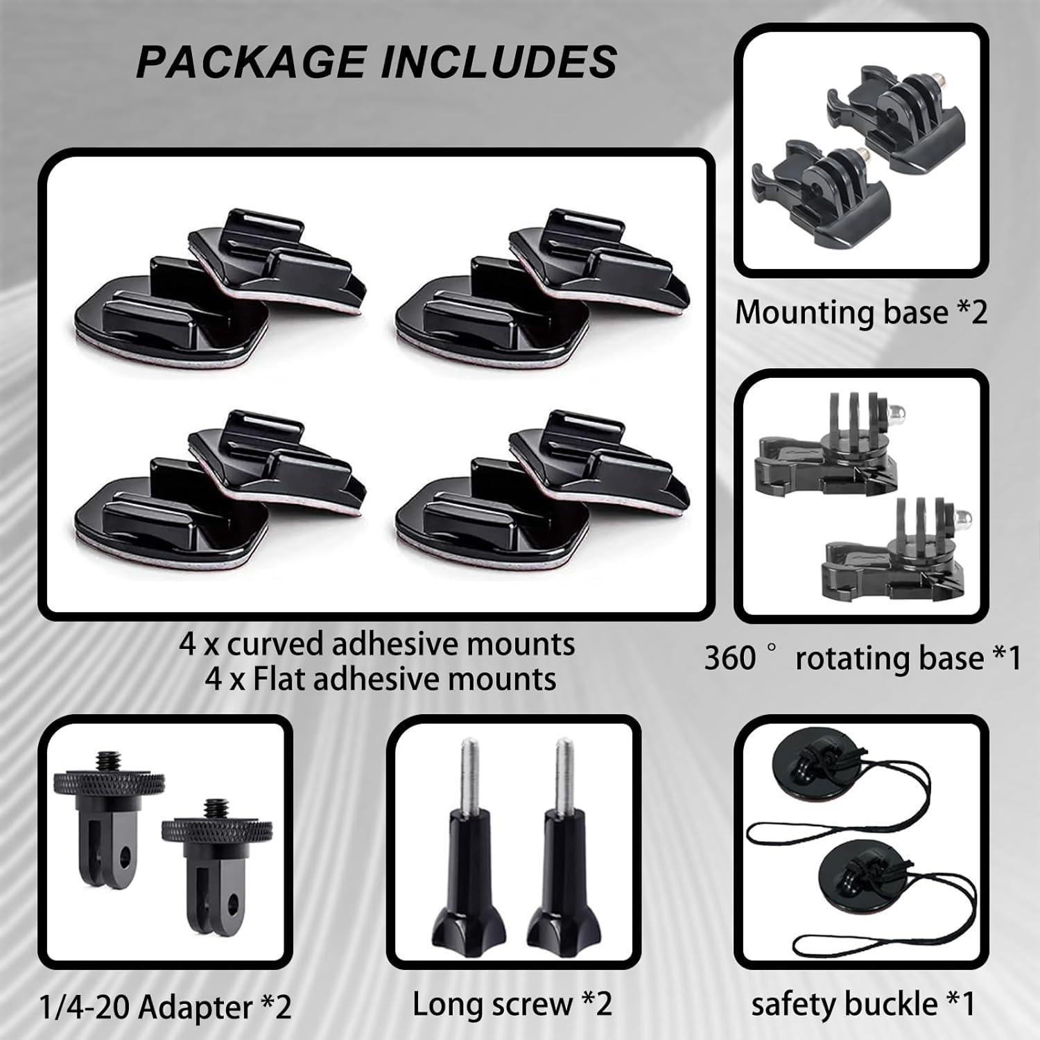 Soporte Adhesivo Universal 3M para Cascos SRUIM - 4 Curvos/Planos
