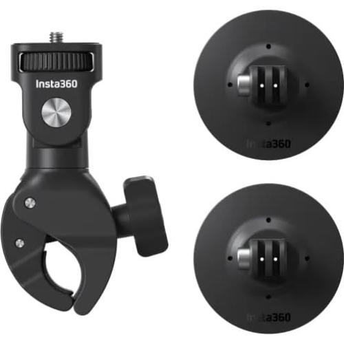 Kit de Montaje Completo para Motocicleta Insta360 - Negro