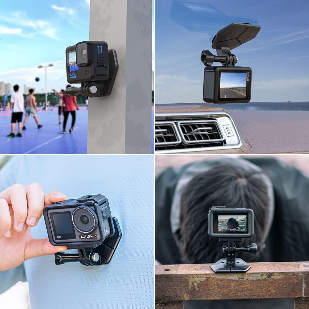 Soporte Magnético para Pecho Rugvis para Cámara de Acción 119g