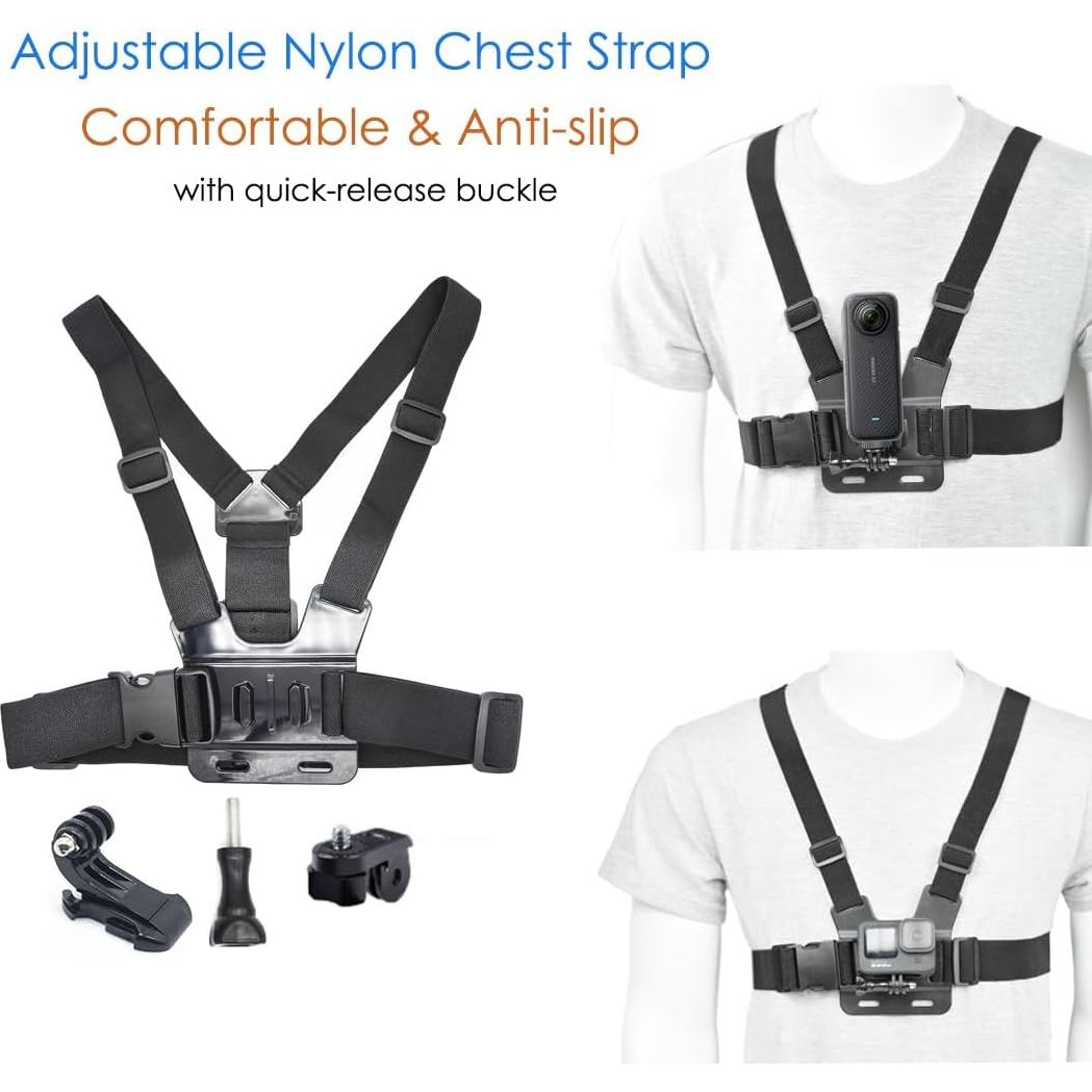 Kit de Accesorios de Montaje VG para Insta360 y GoPro