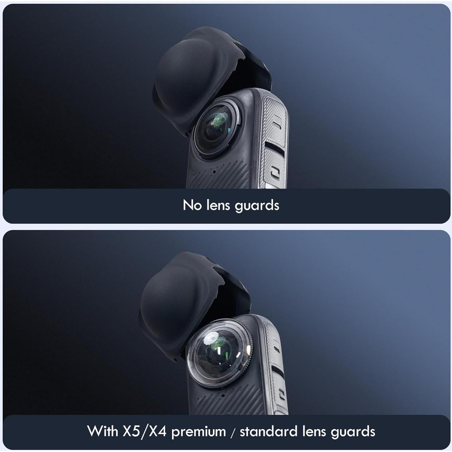 Película Protectora de Pantalla y Lente Insta360 X5/X4 - 9H