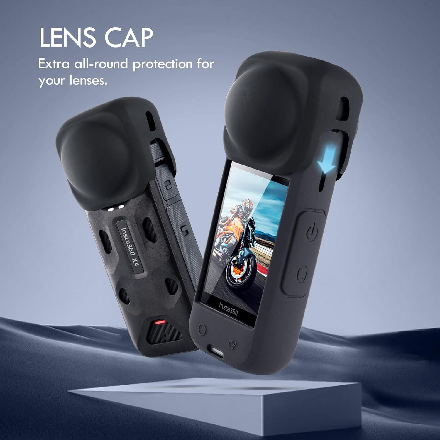 Película Protectora de Pantalla y Lente Insta360 X5/X4 - 9H