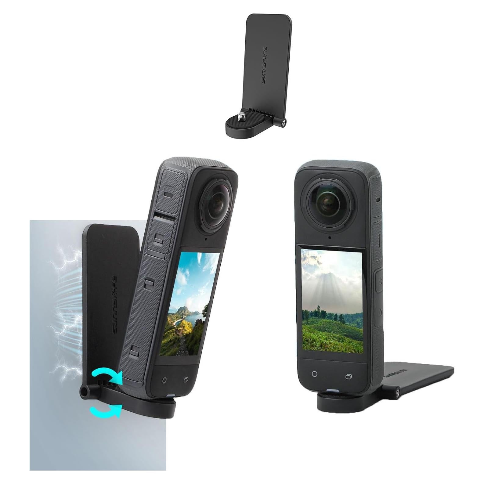 Soporte Magnético WOENJO para Insta360 X4/X5/X3 - 0.057 kg