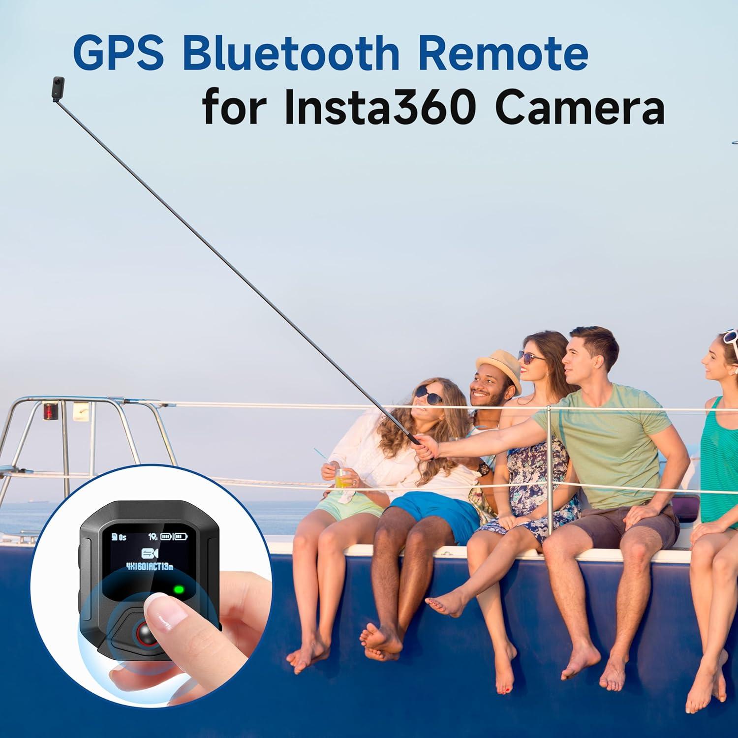 Control Remoto Bluetooth GPS STARTRC para Cámaras Insta360