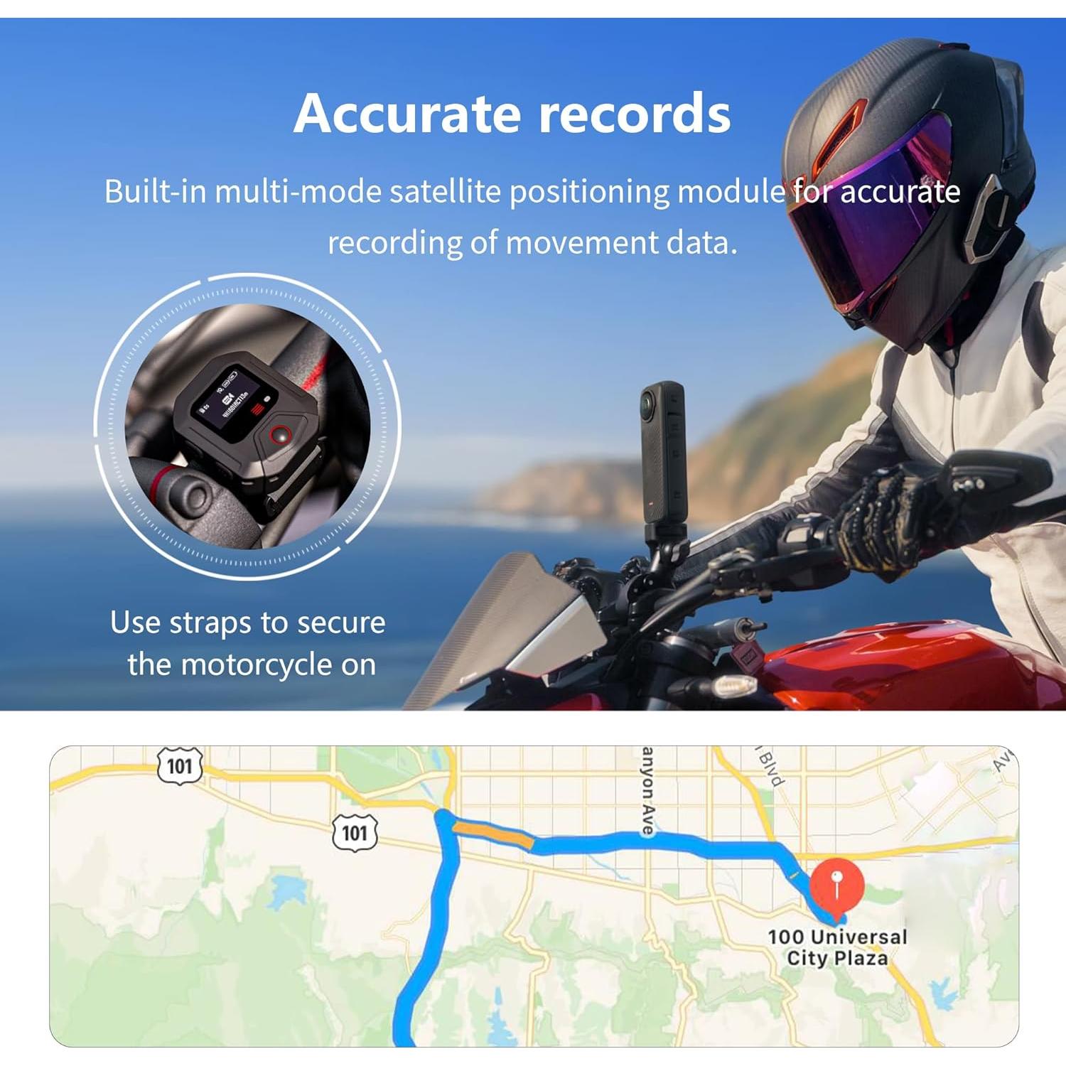 Control Remoto Bluetooth GPS STARTRC para Cámaras Insta360