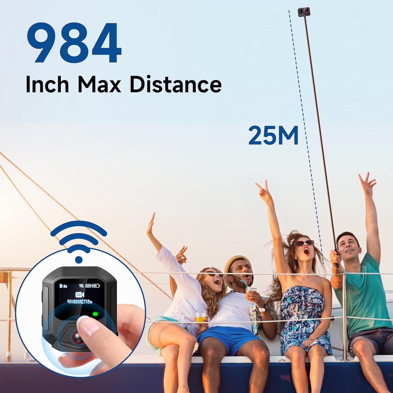 Control Remoto Bluetooth GPS STARTRC para Cámaras Insta360