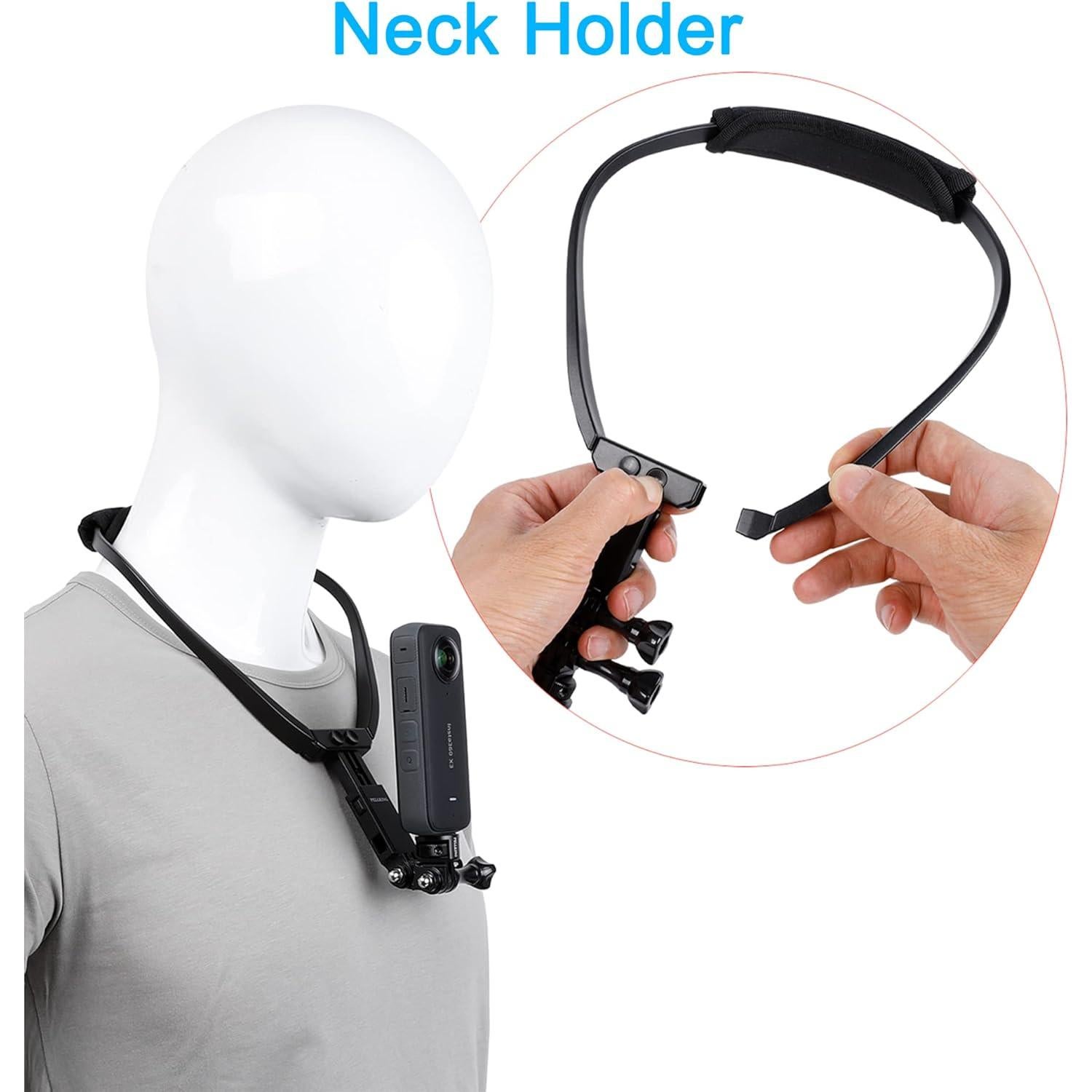 Kit de Accesorios PellKing 4en1 para Cámaras de Acción