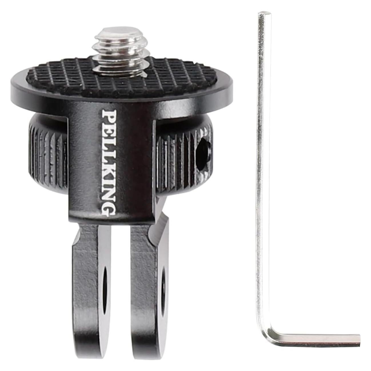 Adaptador de Montaje PellKing 1/4" para Cámaras GoPro y DJI