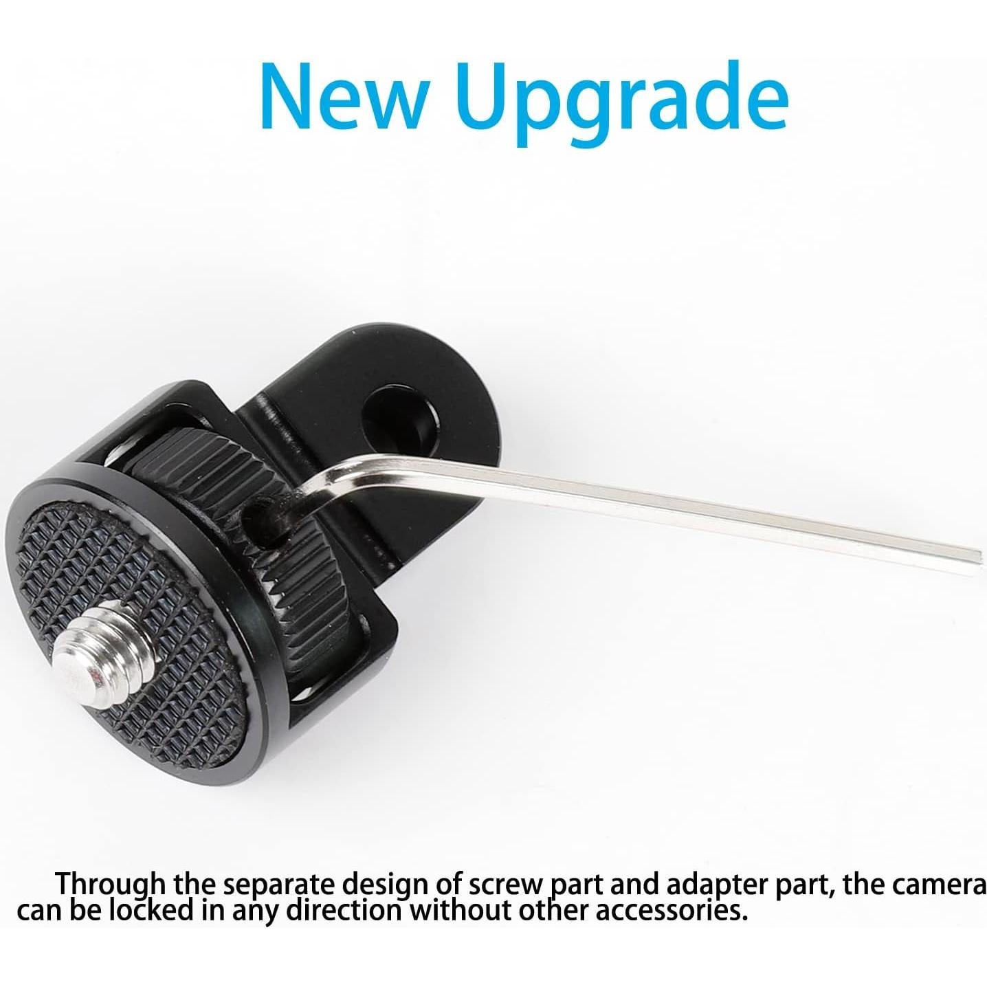 Adaptador de Montaje PellKing 1/4" para Cámaras GoPro y DJI