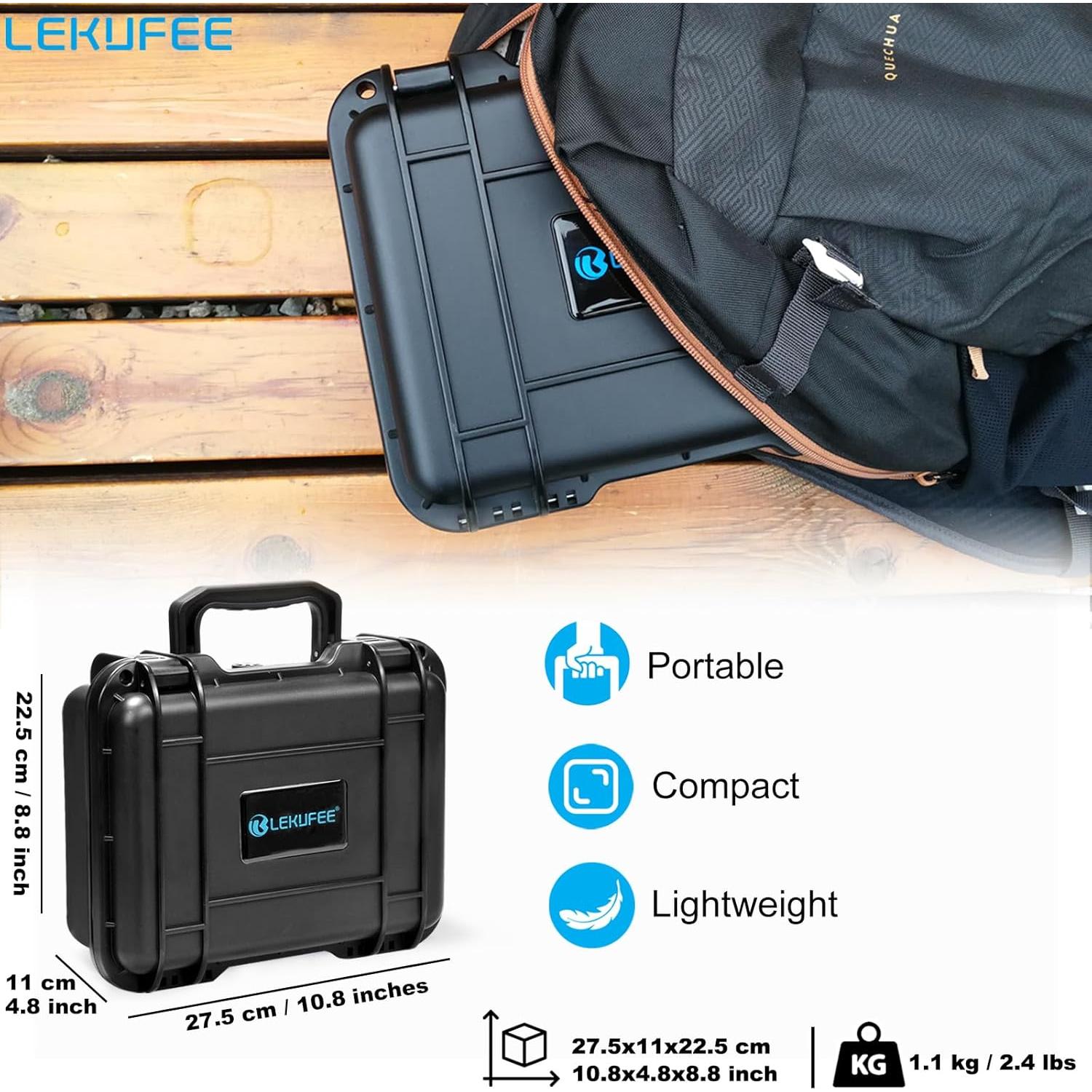 Funda Dura Impermeable Lekufee para Insta360 Ace Pro 2 - LK203