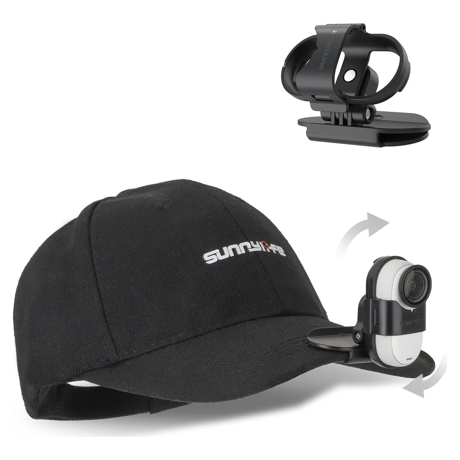 Clip para Sombrero de Cámara de Acción CAPART GO3-S-CV, Rotatable