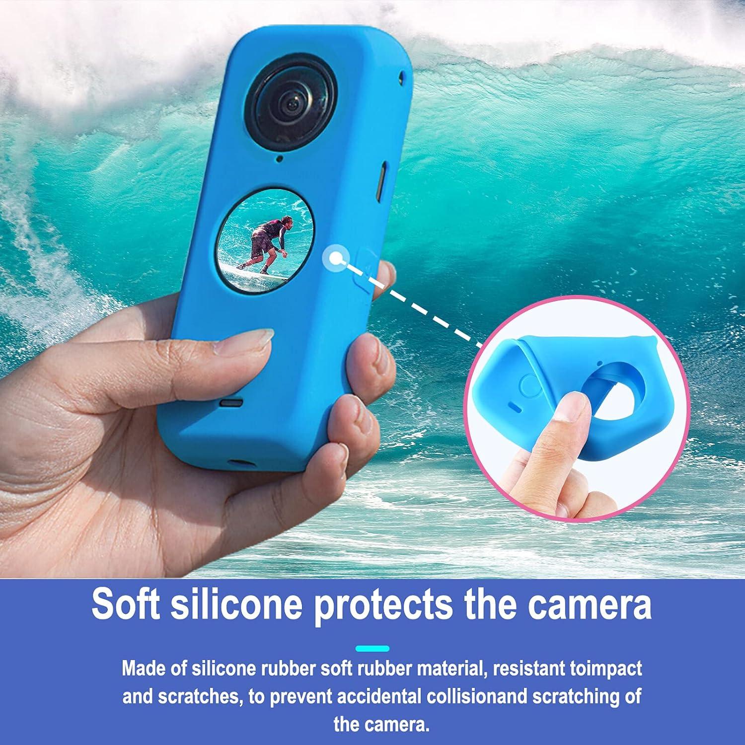 Funda de Silicona y Cubierta de Lente para Insta360 One X2