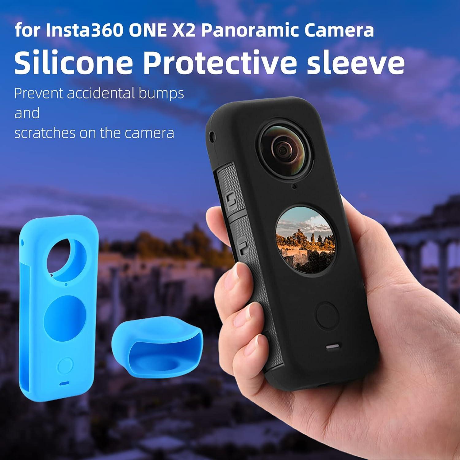 Funda de Silicona y Cubierta de Lente para Insta360 One X2