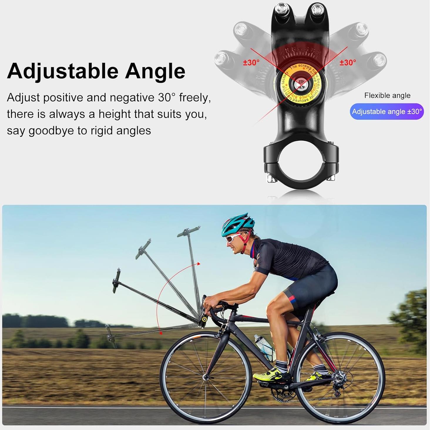 Soporte de Manillar para Cámara TzezFoz - Palos de Selfie 27.94-113.5 cm