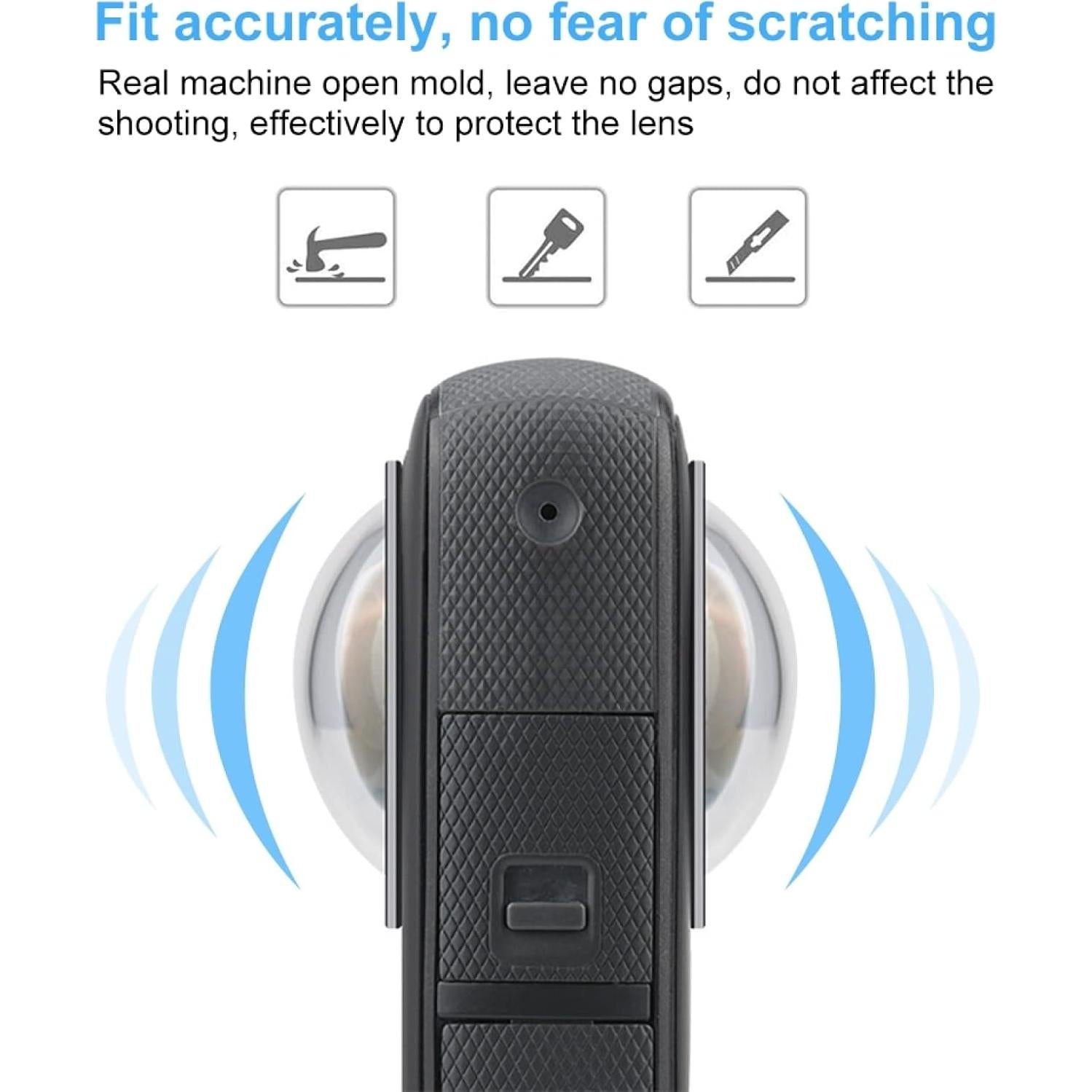 Cubierta Protectora de Lente PULUZ para Insta360 One X2