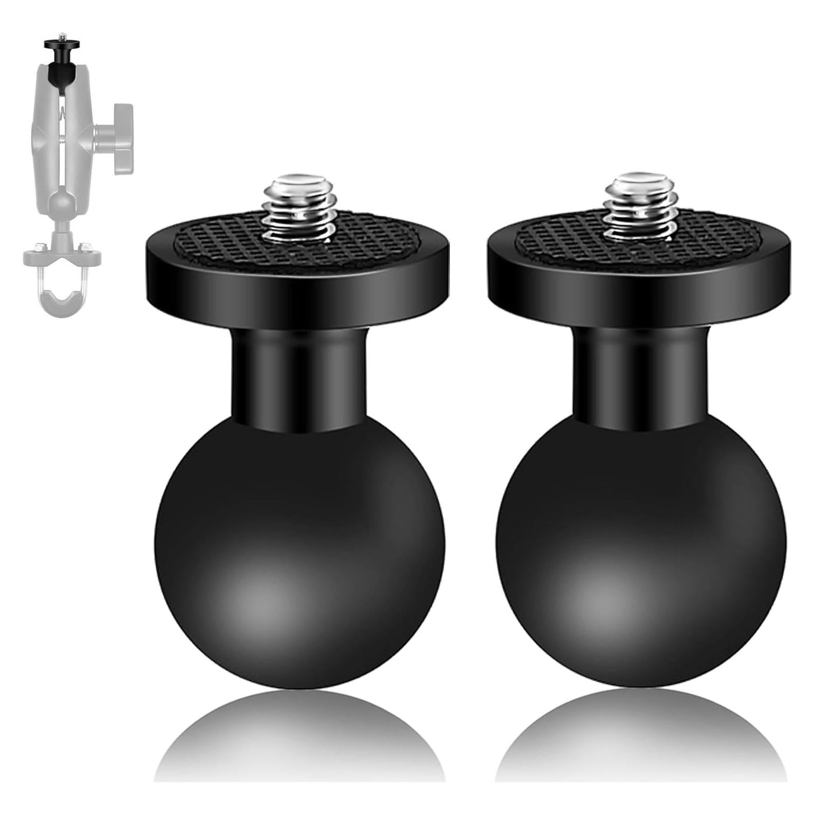 Adaptador de Montaje de Bola Liveda 1" con Rosca 1/4"-20