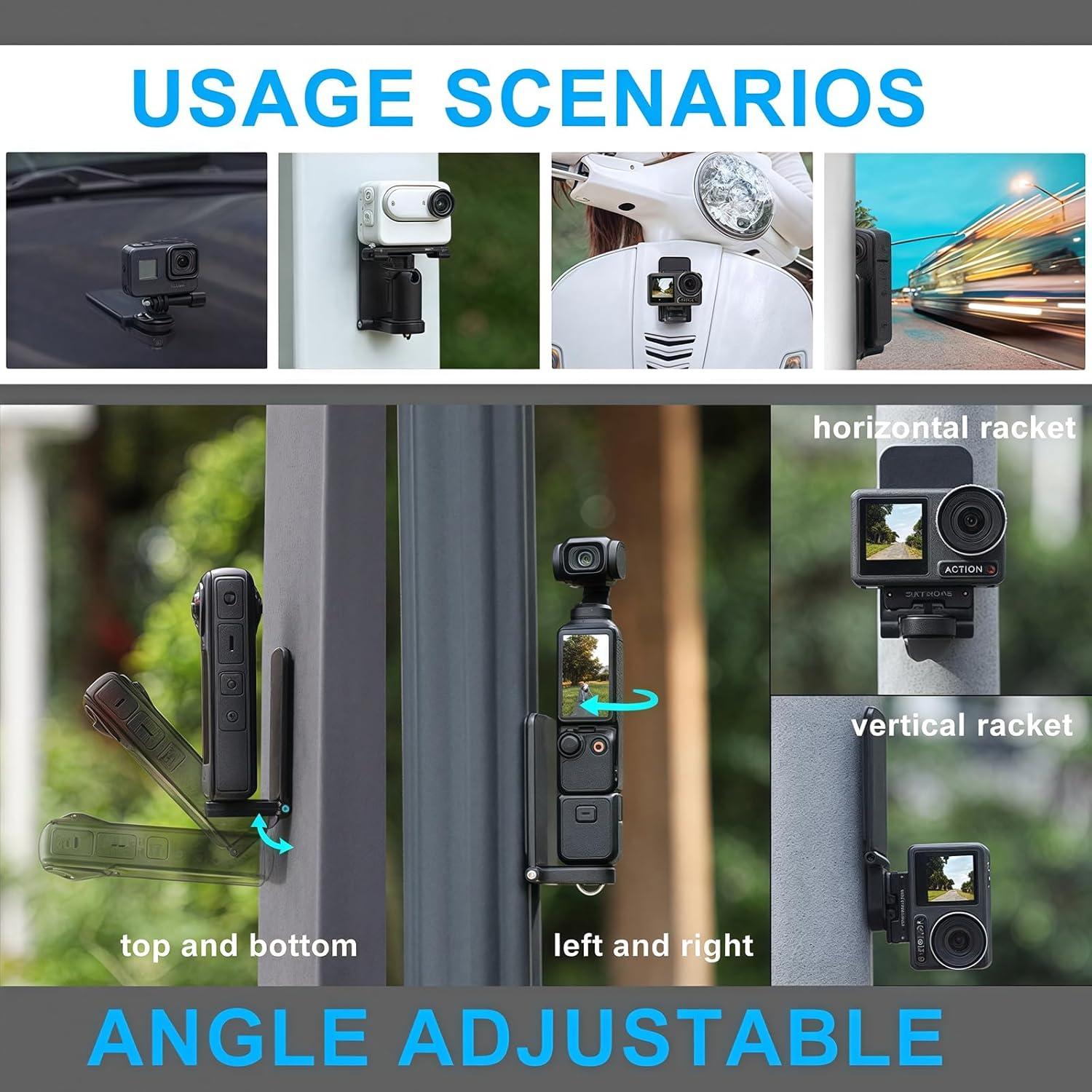 Soporte Magnético para Cámara SRUIM con Base de Mesa 1/4"