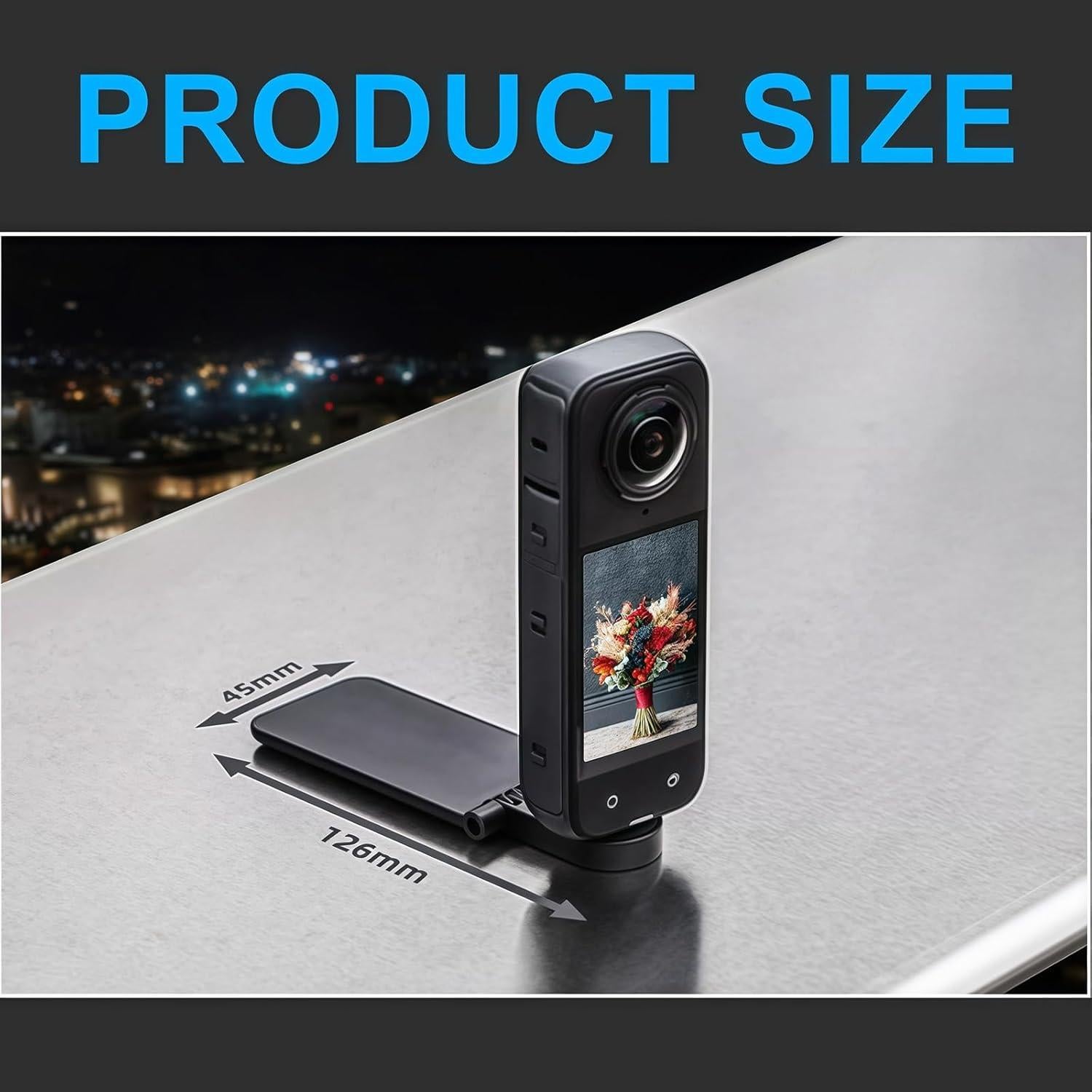 Soporte Magnético para Cámara SRUIM con Base de Mesa 1/4"