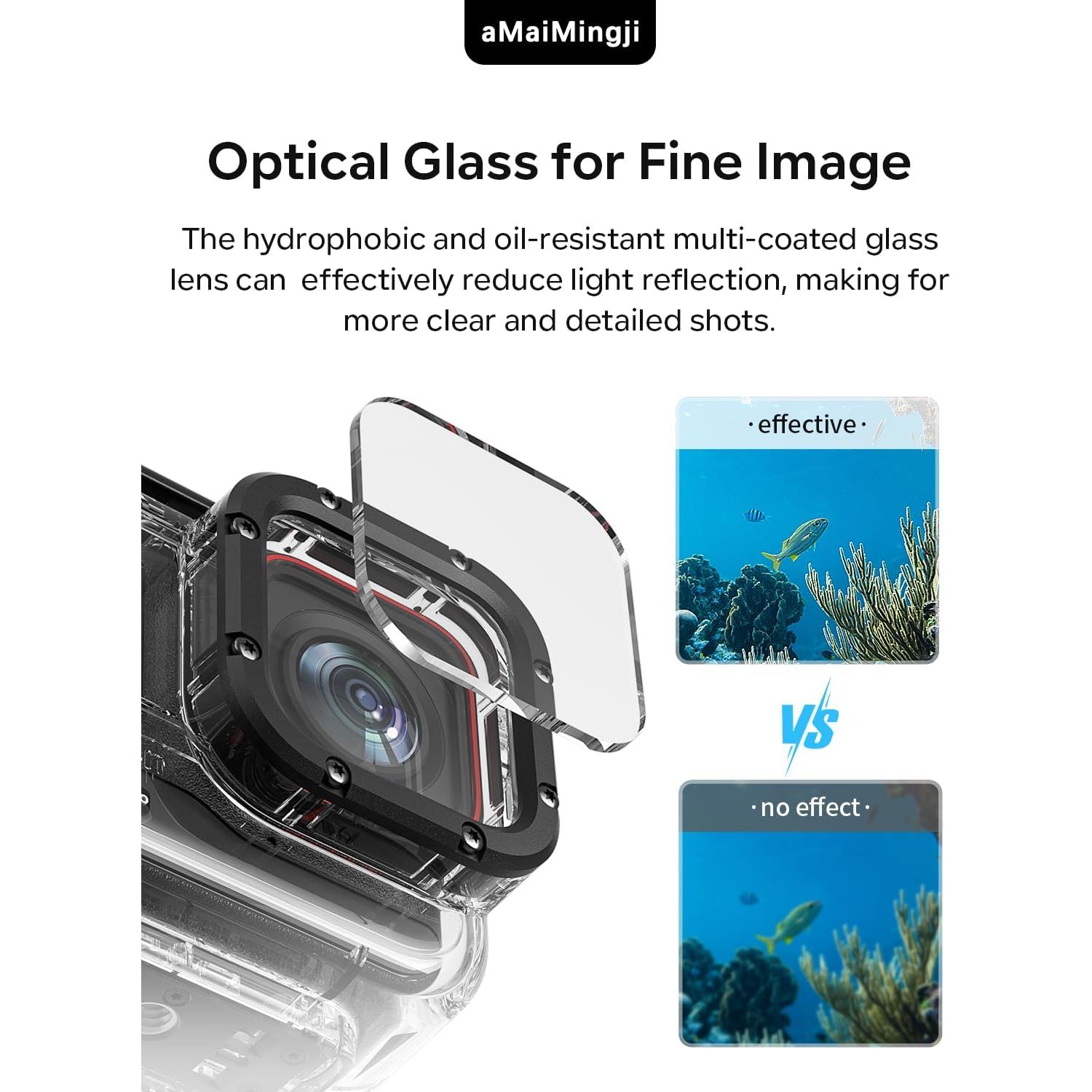 Funda de Buceo Impermeable a 60M para Insta360 Ace Pro