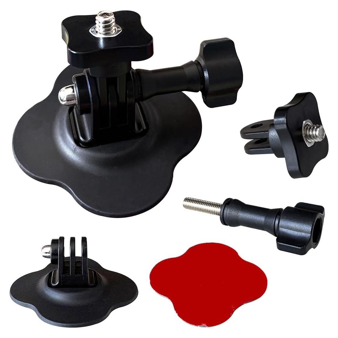 Soporte de cámara de acción HERSAUL para casco y vlogging