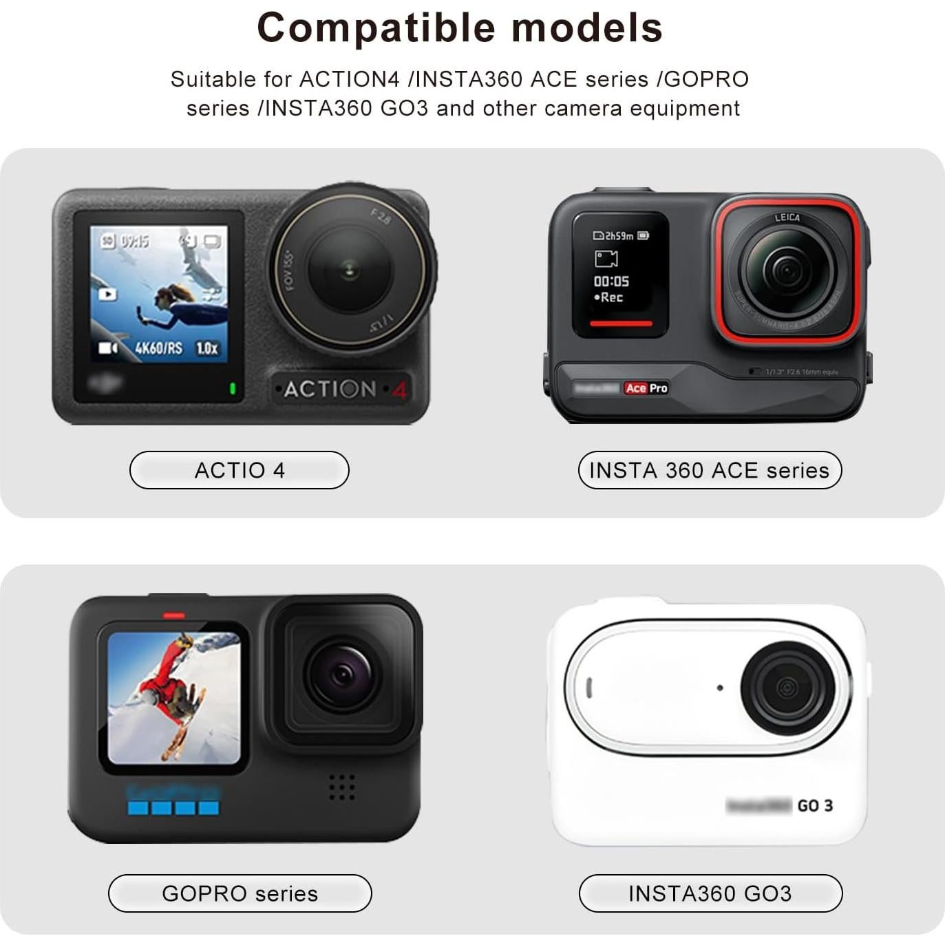 Funda Dura Mini FiTSTILL para Insta360 Ace Pro2/Ace Pro