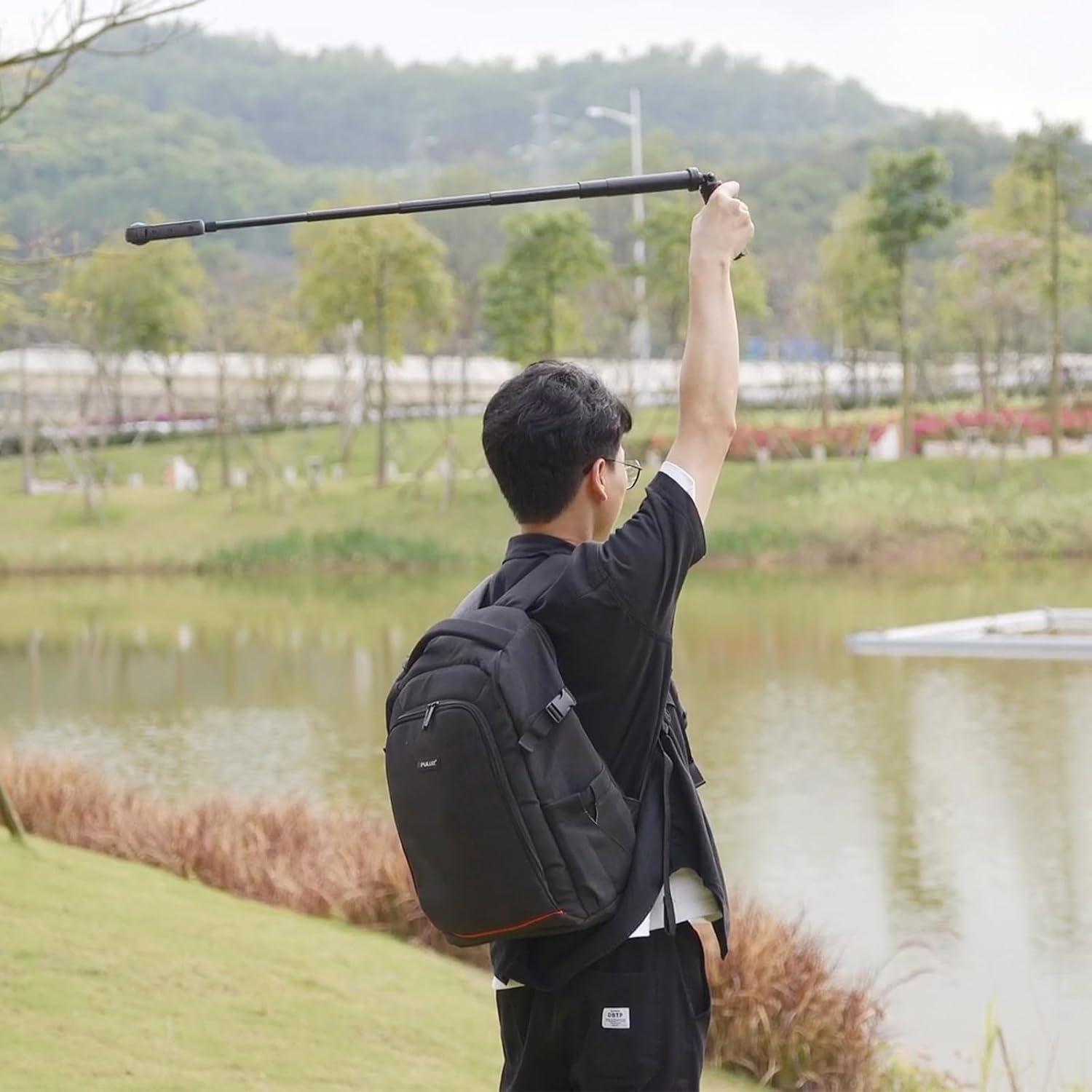 Mango Trípode Multifuncional PULUZ para Cámaras de Acción